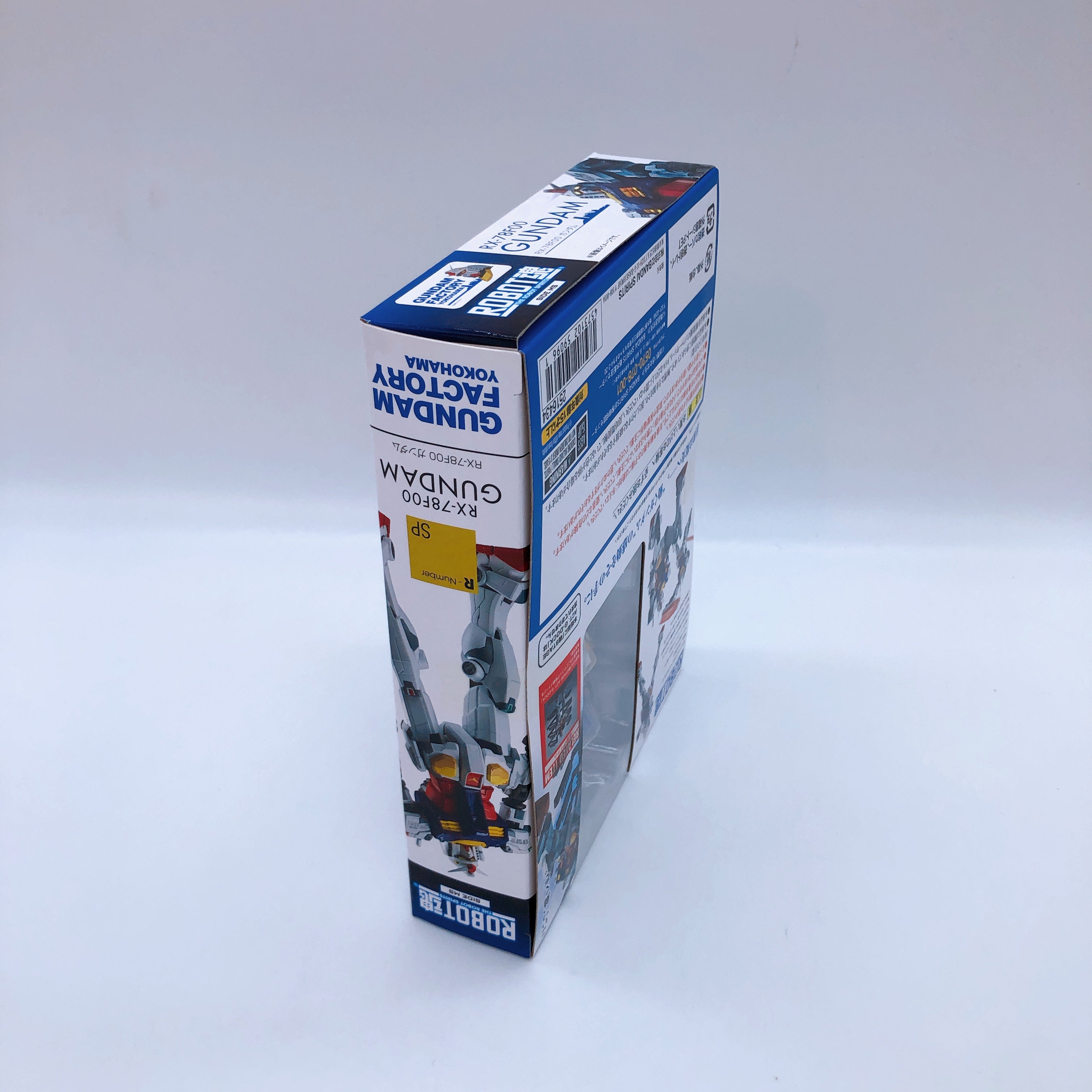 Robot Spirits RX-78F00 Gundam Action Figure + Tamashii Stage Act. G-Dock Bandai