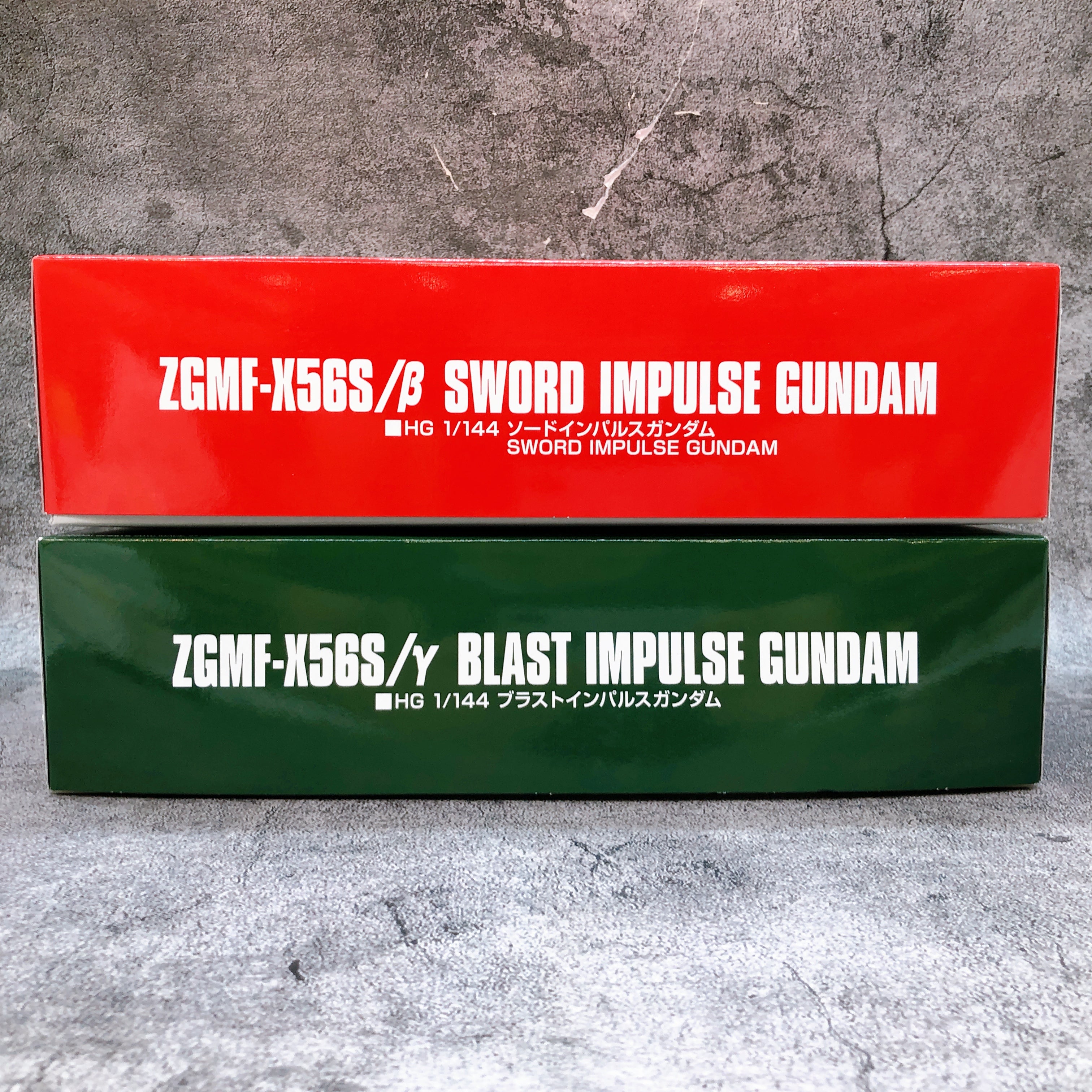 HG 1/144 Blast Impulse Gundam & Sword Impulse Gundam Set Kit Premium Bandai NEW