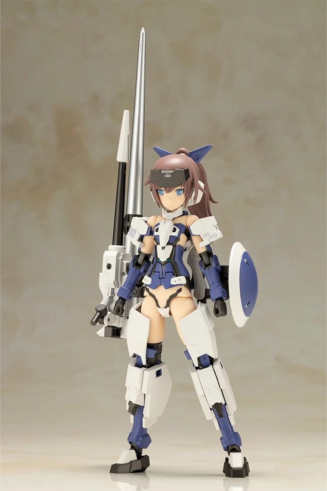 Frame Arms Girl JINRAI Lancer ver & Bonus Hair Parts Set Kit KOTOBUKIYA Japan