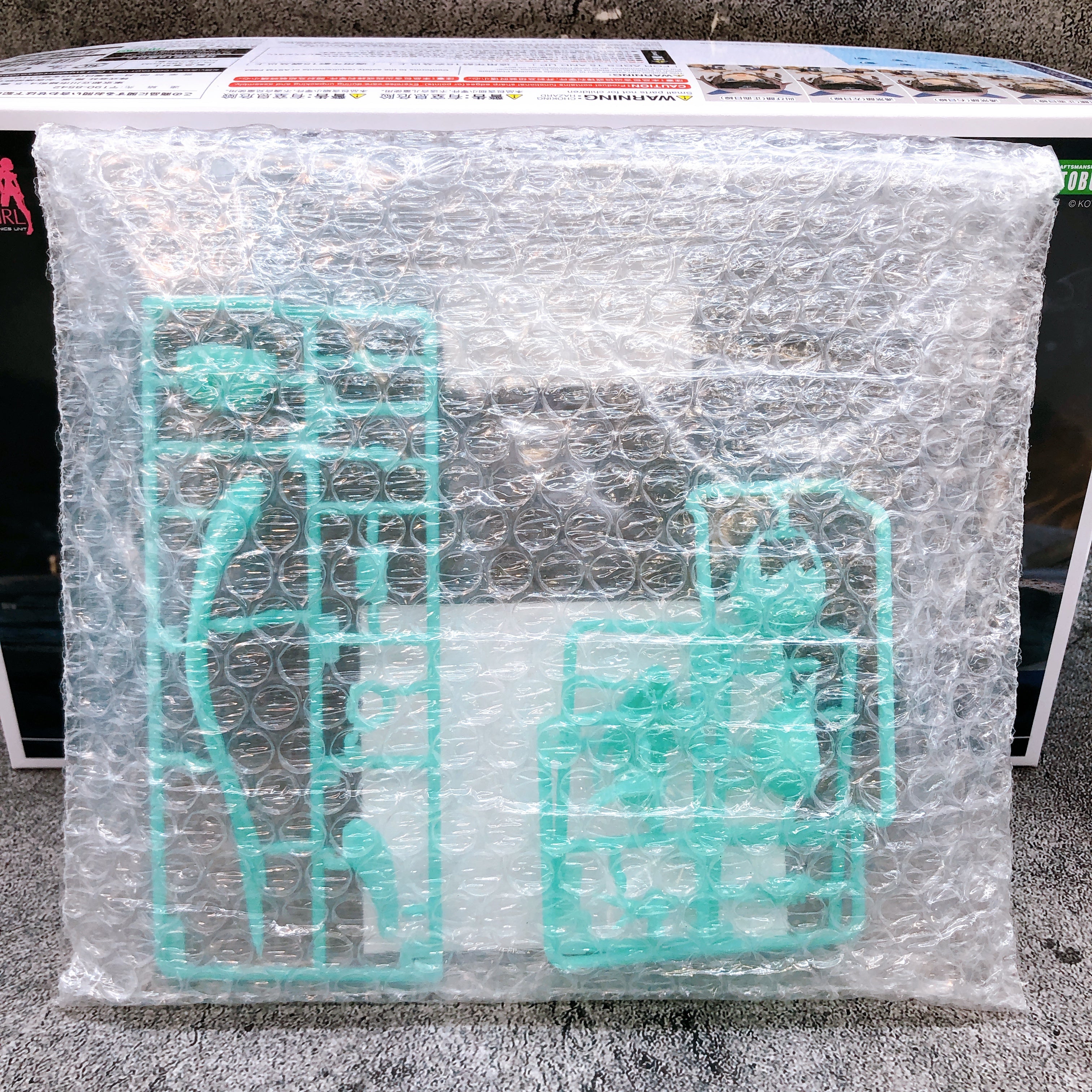 Frame Arms Girl JINRAI Lancer ver & Bonus Hair Parts Set Kit KOTOBUKIYA Japan