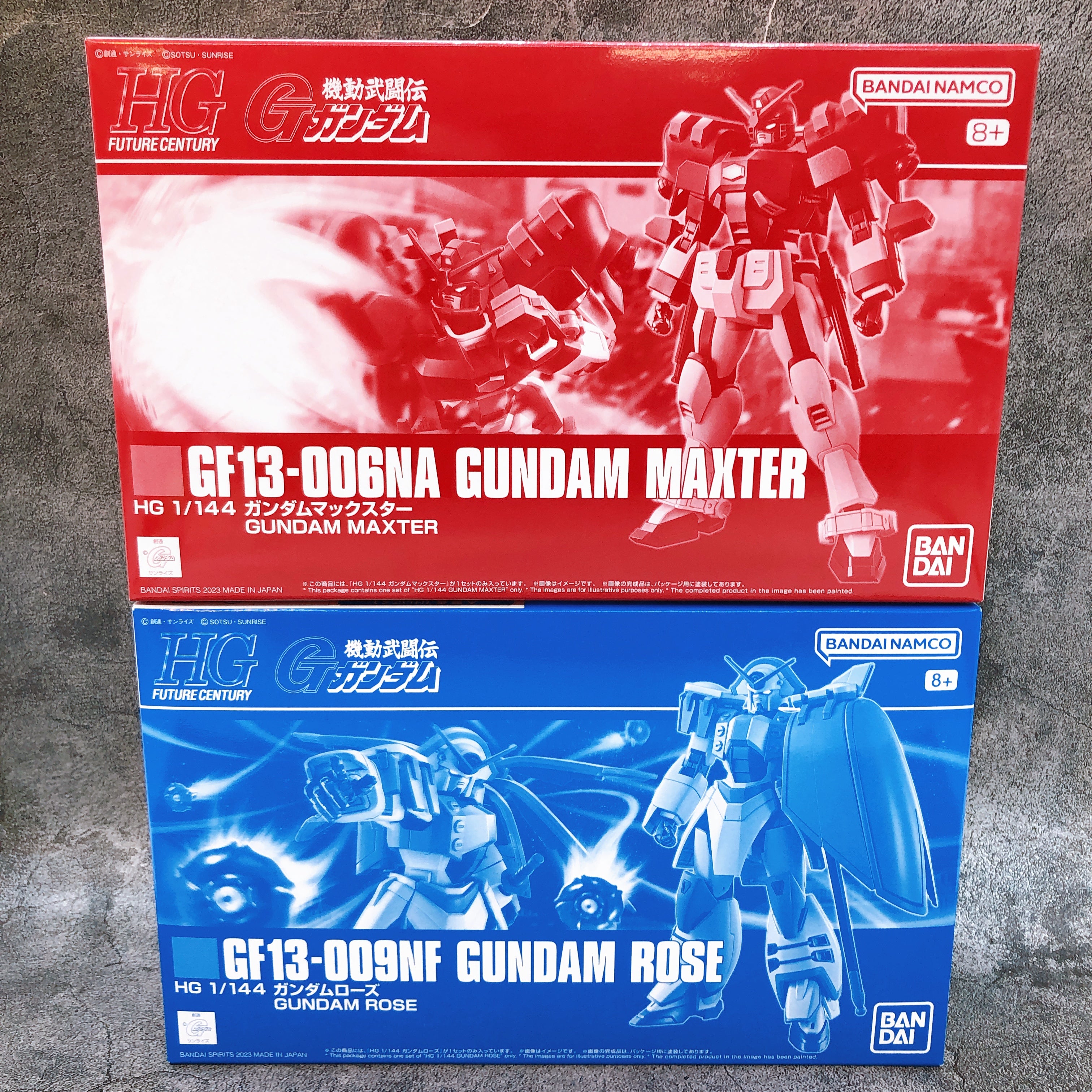 HG 1/144 Gundam Maxter & Gundam Rose Set Model Kit Premium Bandai NEW
