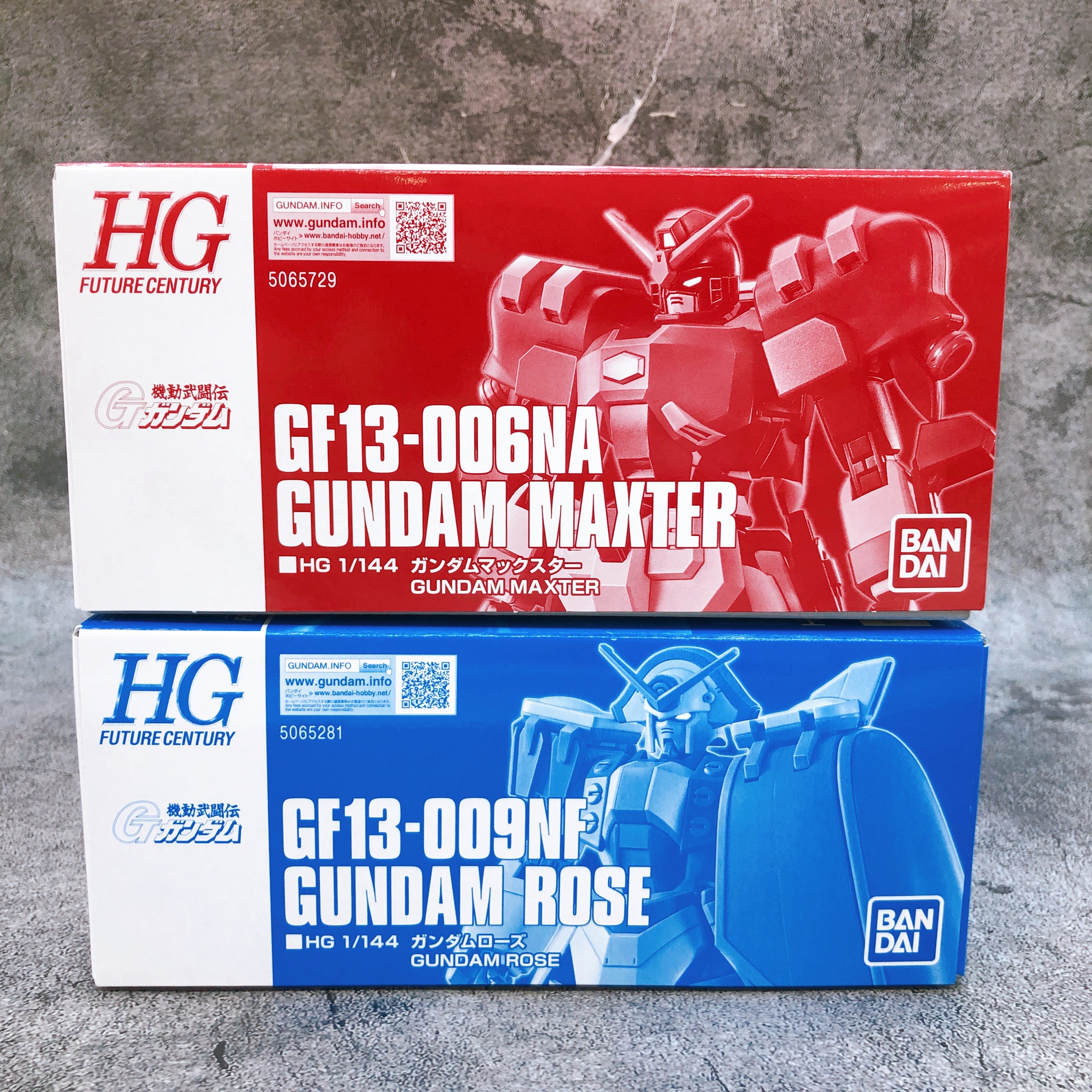 HG 1/144 Gundam Maxter & Gundam Rose Set Model Kit Premium Bandai NEW FASTSHIP