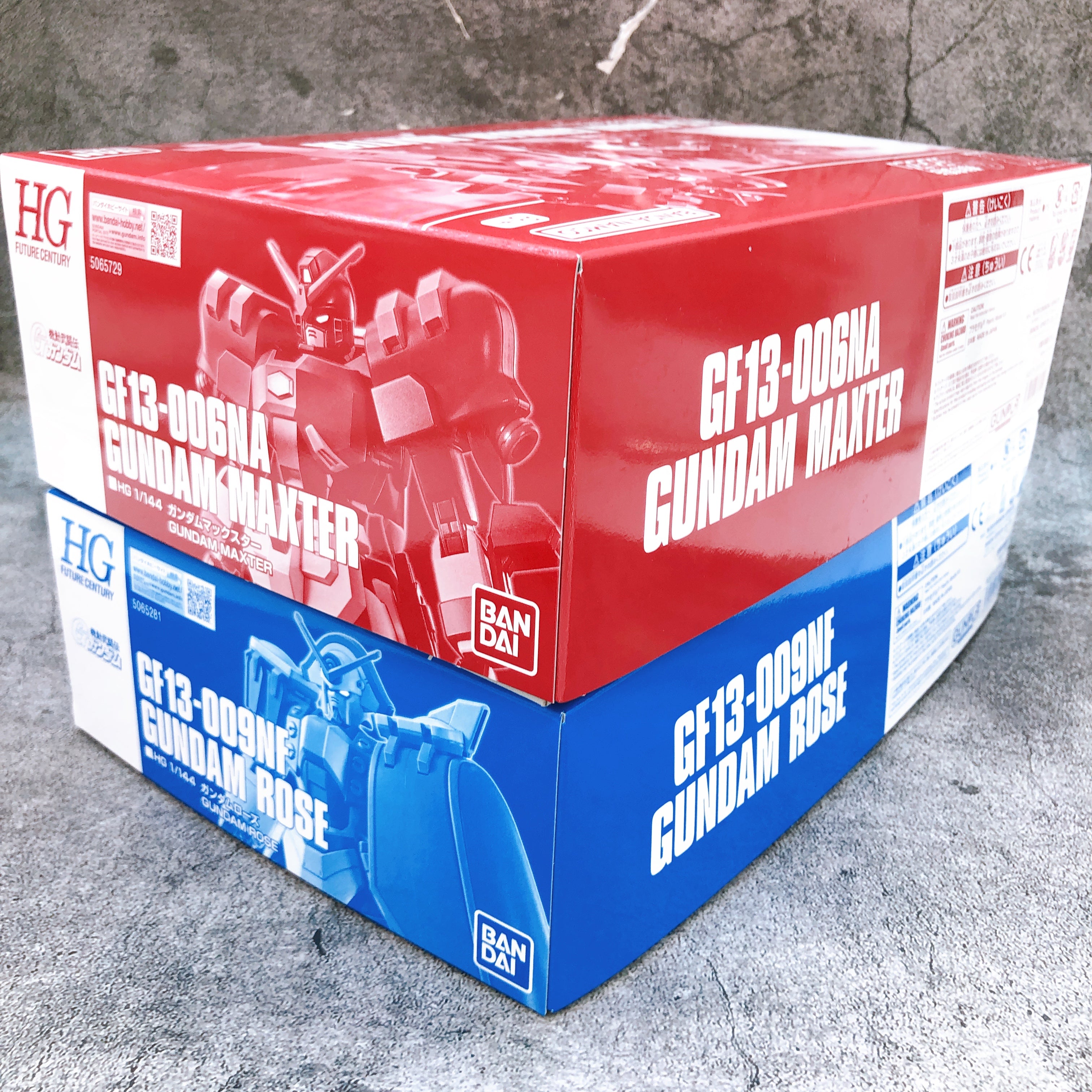 HG 1/144 Gundam Maxter & Gundam Rose Set Model Kit Premium Bandai NEW FASTSHIP