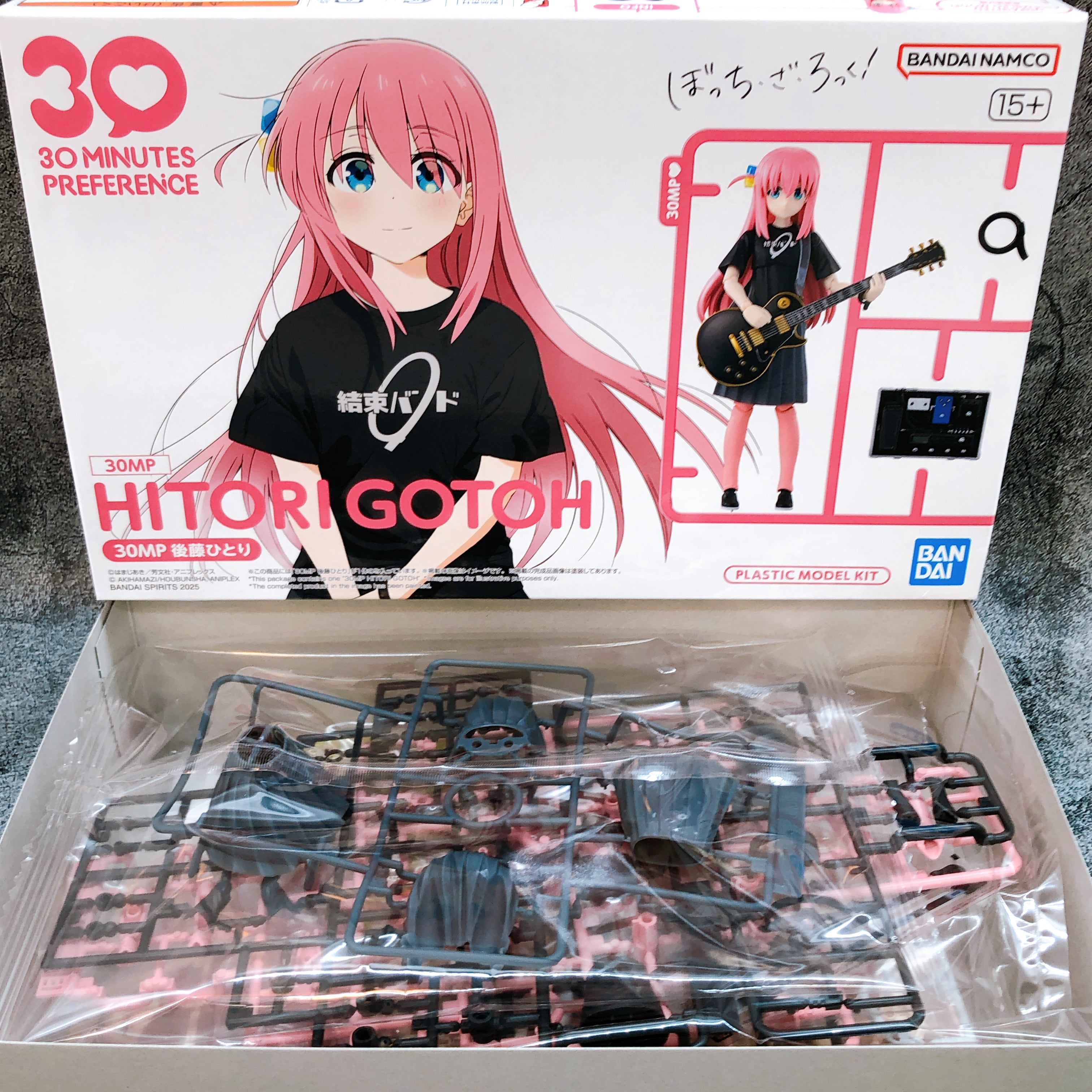 30MP Hitori Gotoh & Ikuyo Kita Set Bocchi the Rock! Model Kit Bandai Japan NEW