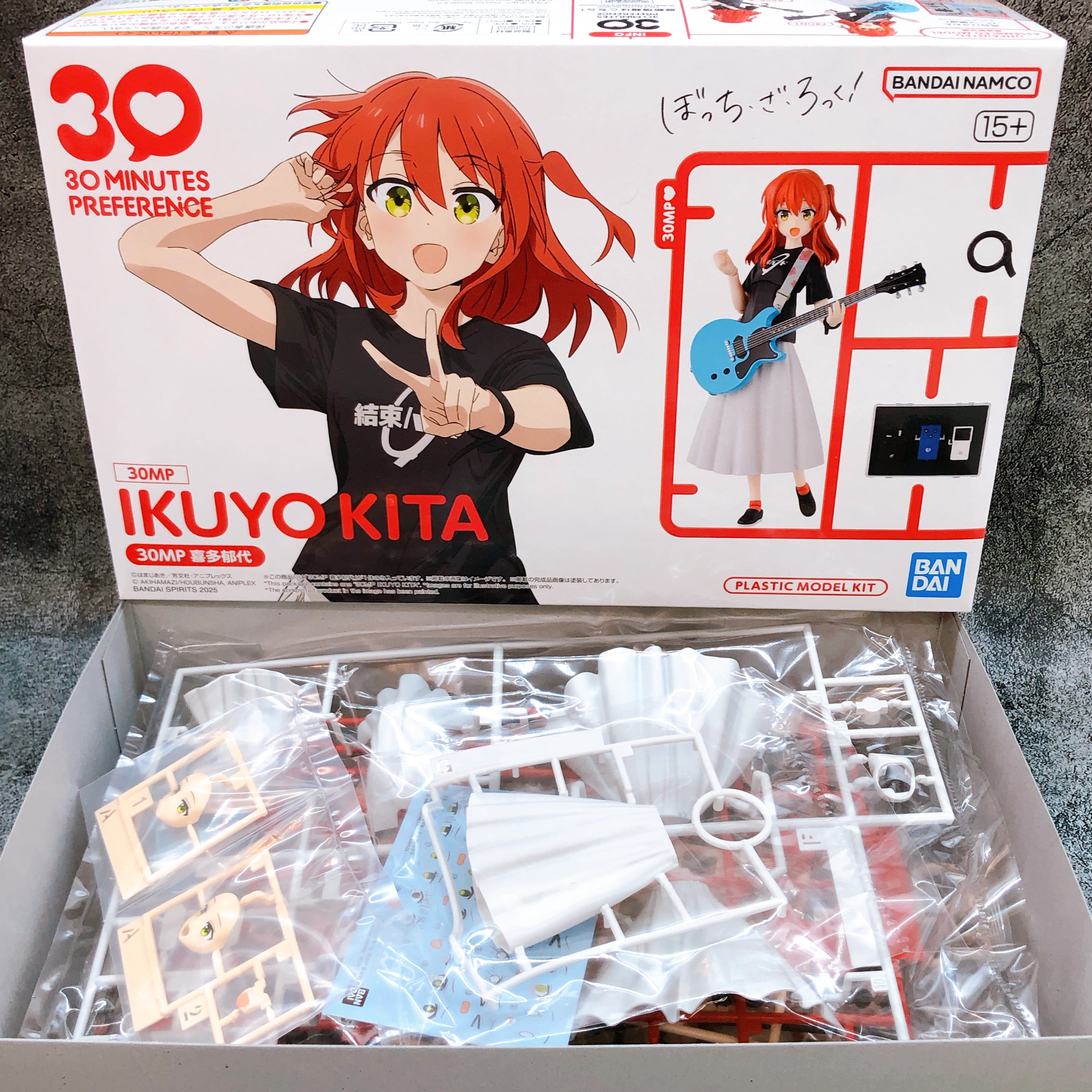 30MP Hitori Gotoh & Ikuyo Kita Set Bocchi the Rock! Model Kit Bandai Japan NEW