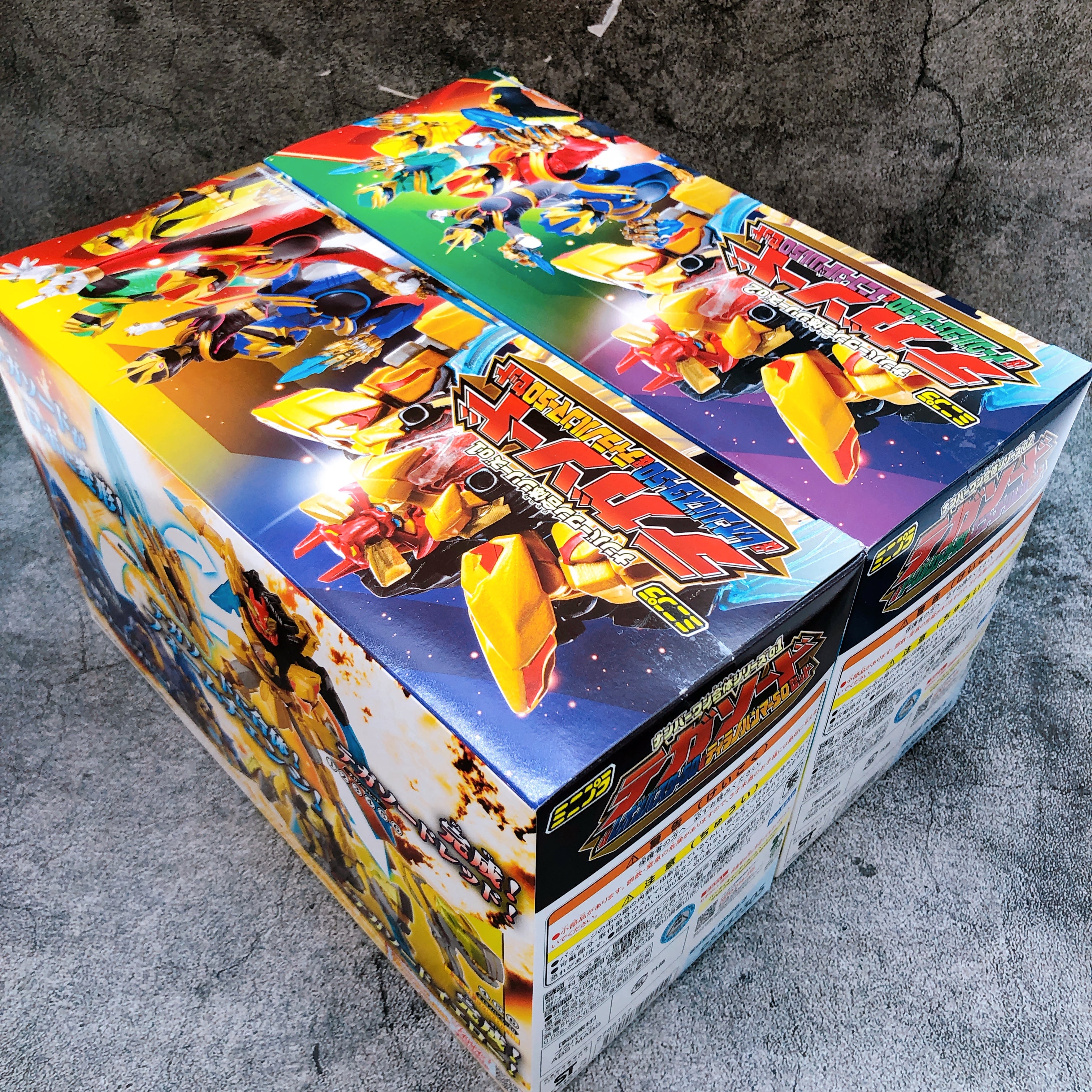 Minipla No.1 Sentai Gozyuger 01 02 BOX SET Shokugan Model Kit Bandai Japan NEW