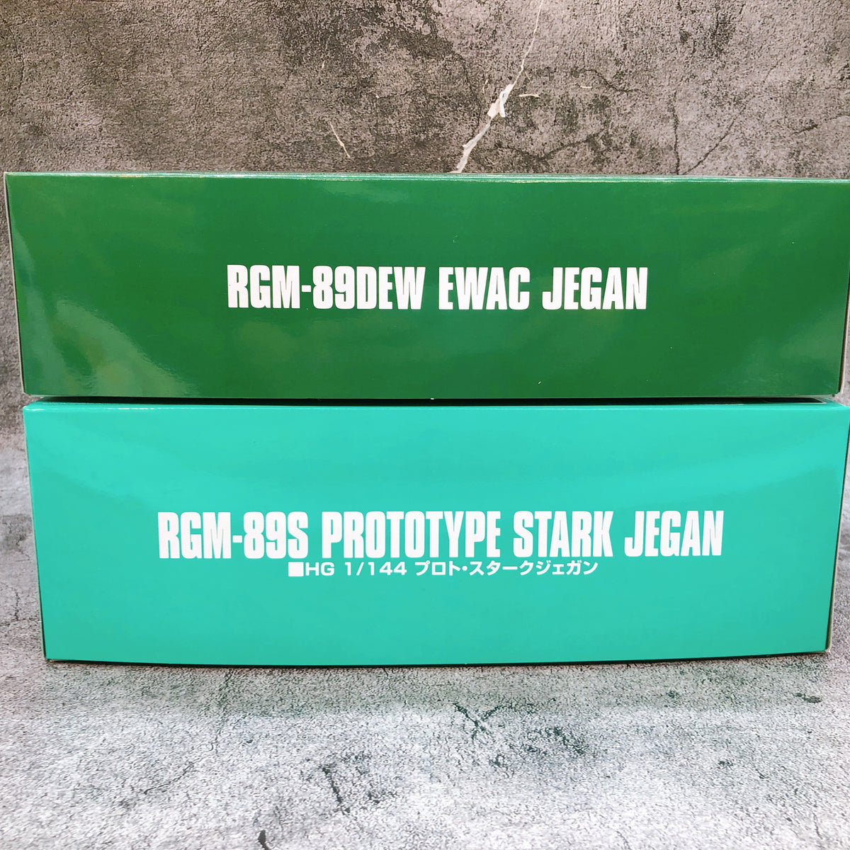 HGUC 1/144 Prototype Stark Jegan & EWAC Jegan Set Model Kit Premium Bandai NEW