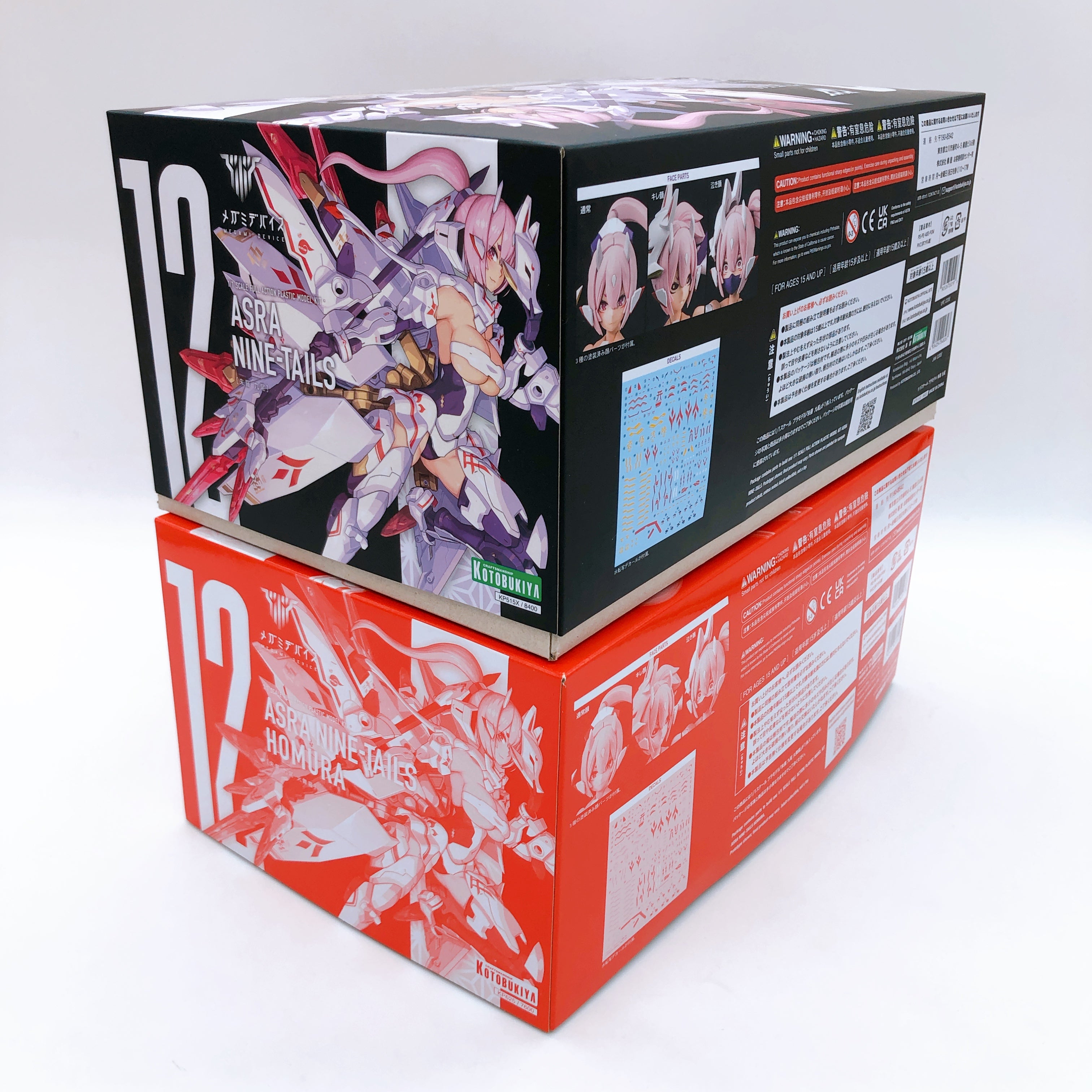 Megami Device Asra Nine Tails & Nine Tails Homura Set 1:1 Model Kit KOTOBUKIYA