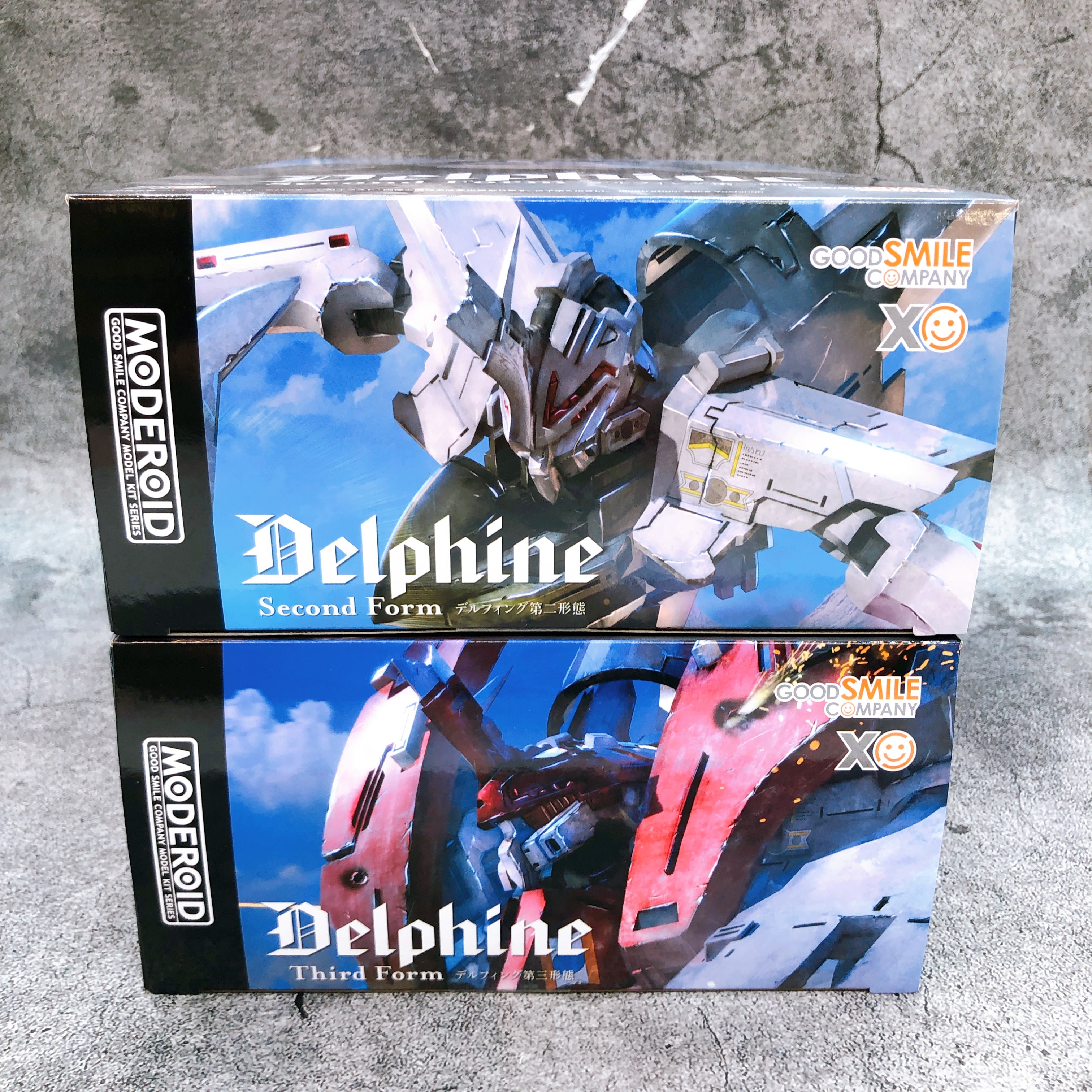 MODEROID Delphine Second Form & Third Form Set Break Blade Model Kit Japan NEW