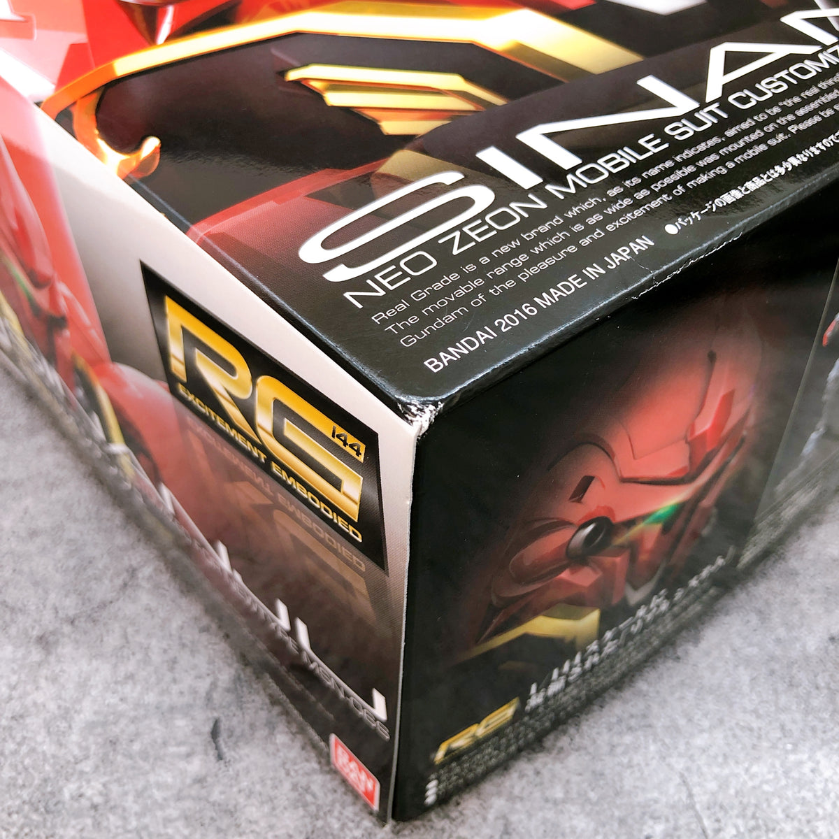 RG 1/144 Sinanju & Expasion Set for Sinanju Gunpla Model Kit Premium Bandai NEW