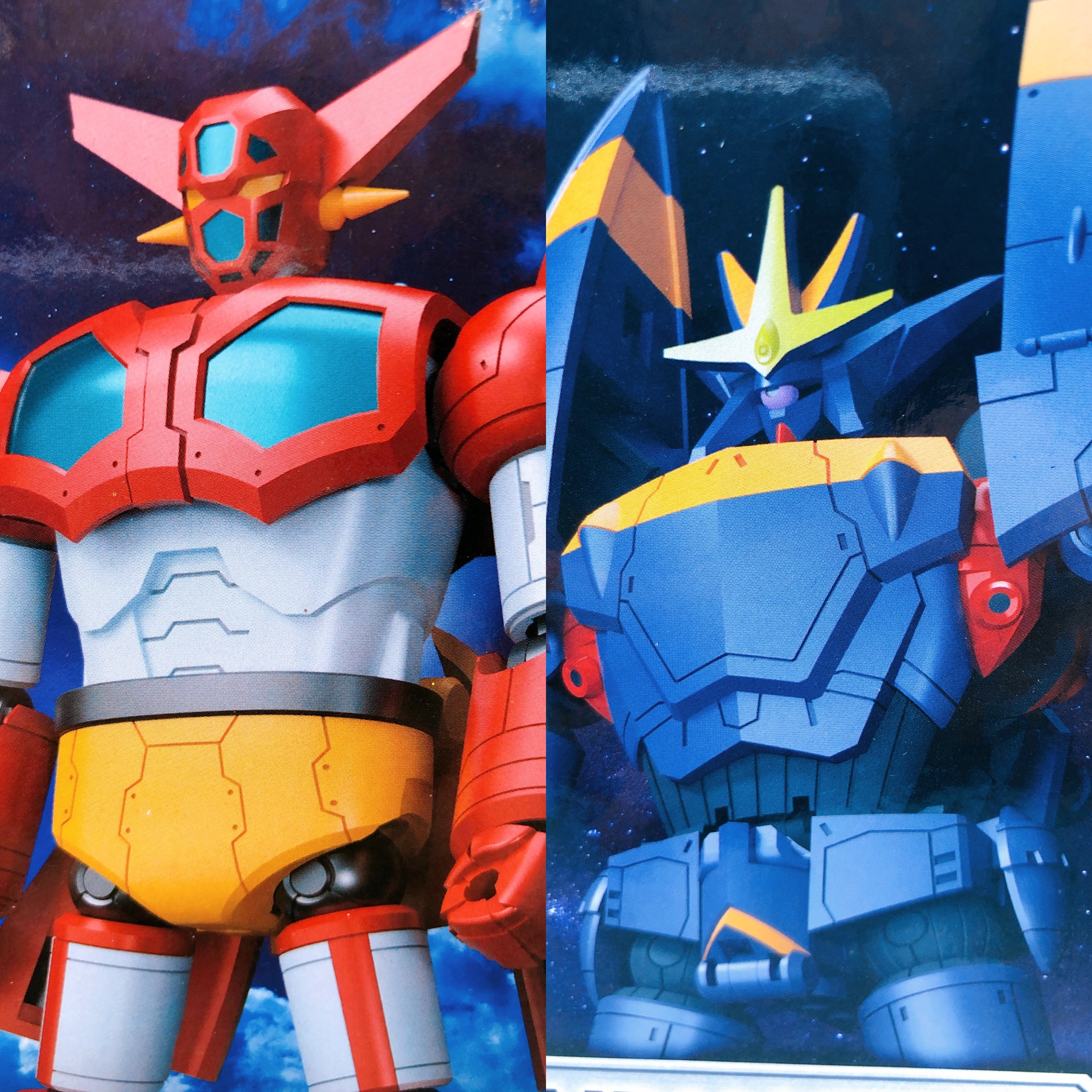 MODEROID Miniature Combining & Transforming Getter 1 & Gunbuster Set Kit Sealed