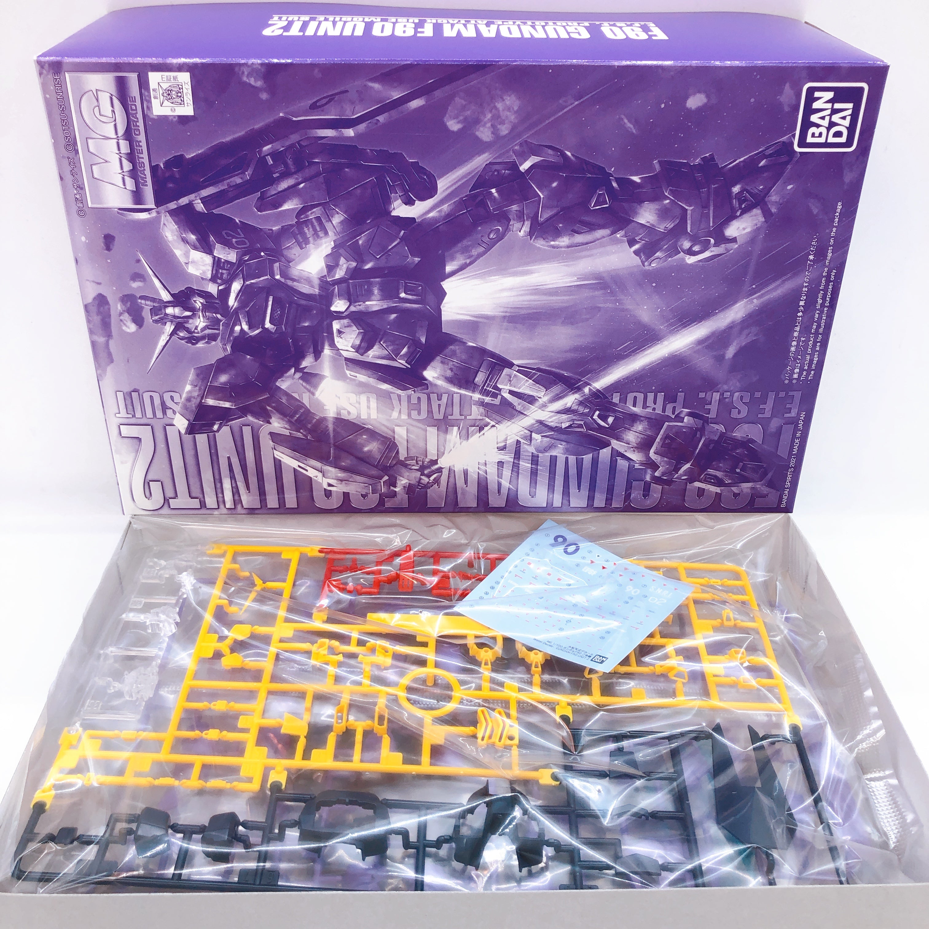 MG 1/100 Gundam F90 / F90 Unit 2 / F90 Mars Type Set of 3 Kit Premium Bandai NEW