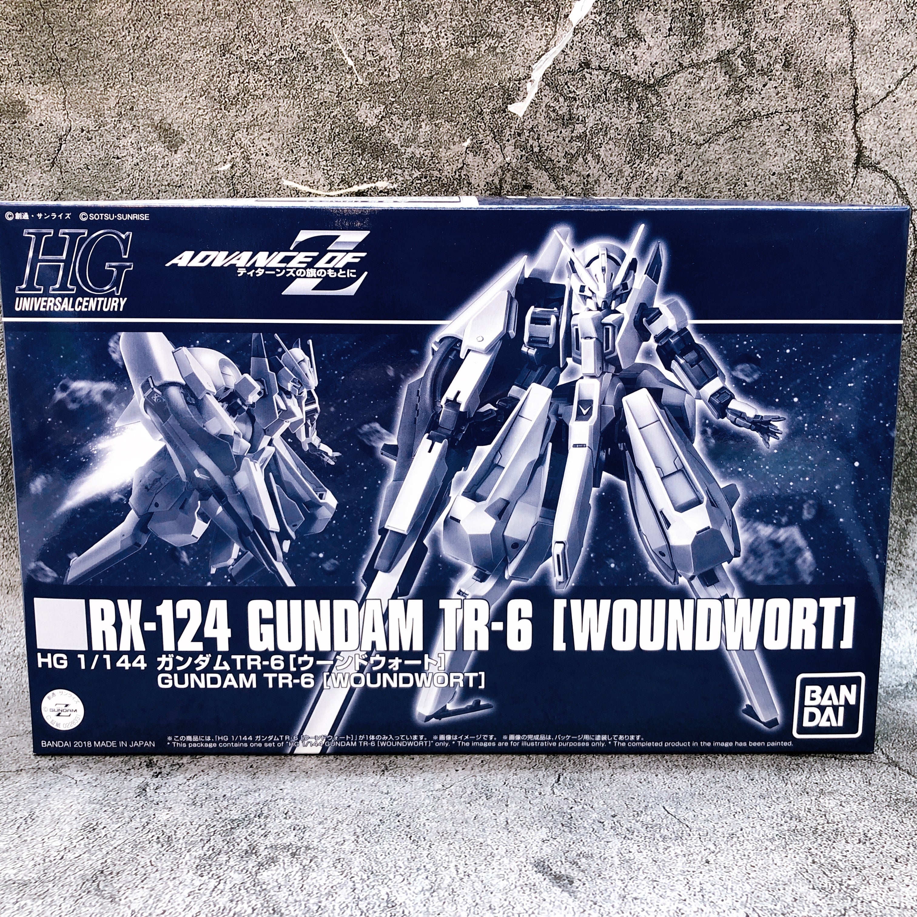 HGUC 1/144 Gundam TR-6 Woundwort & Hrududu II Expansion Set Kit Premium Bandai