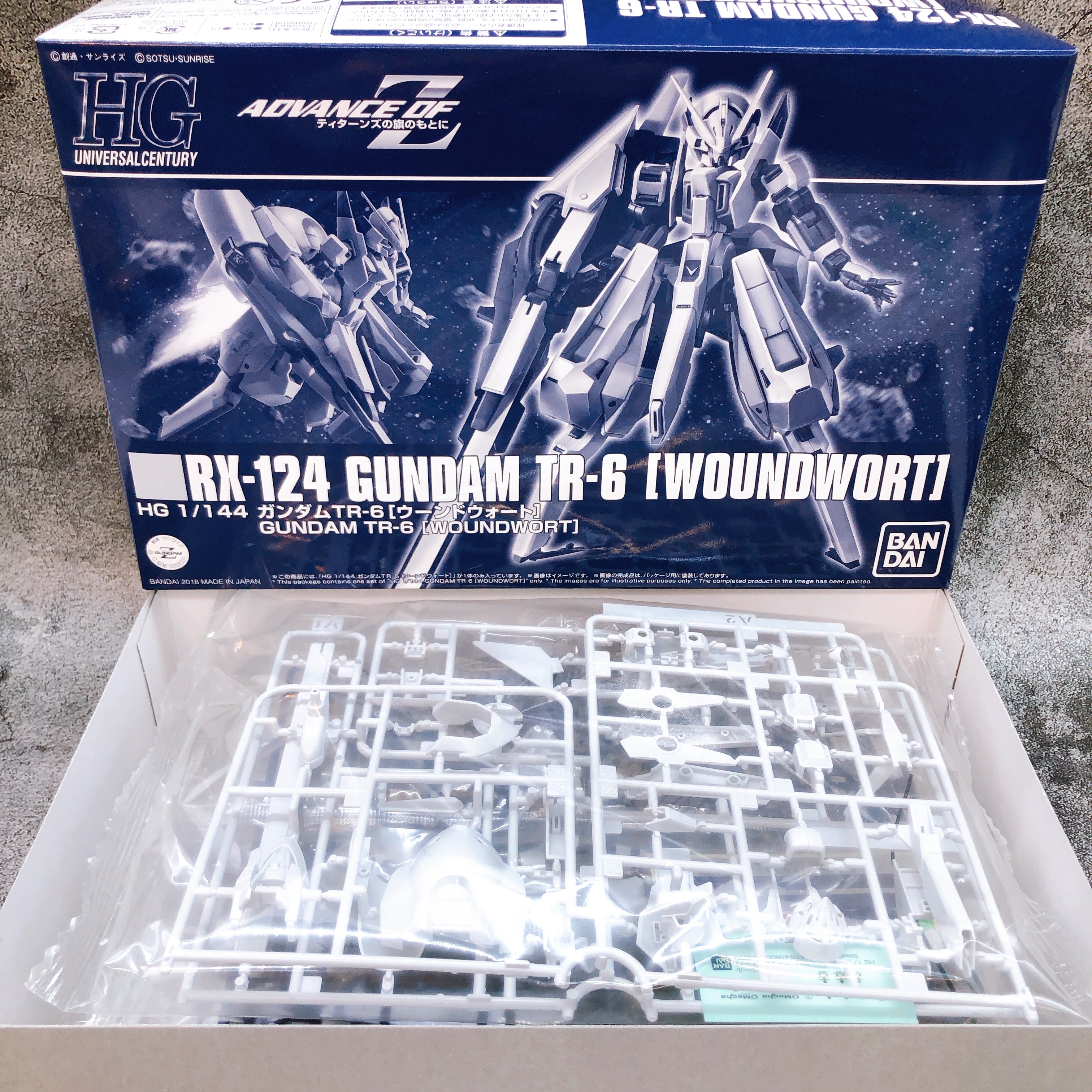 HGUC 1/144 Gundam TR-6 Woundwort & Hrududu II Expansion Set Kit Premium Bandai
