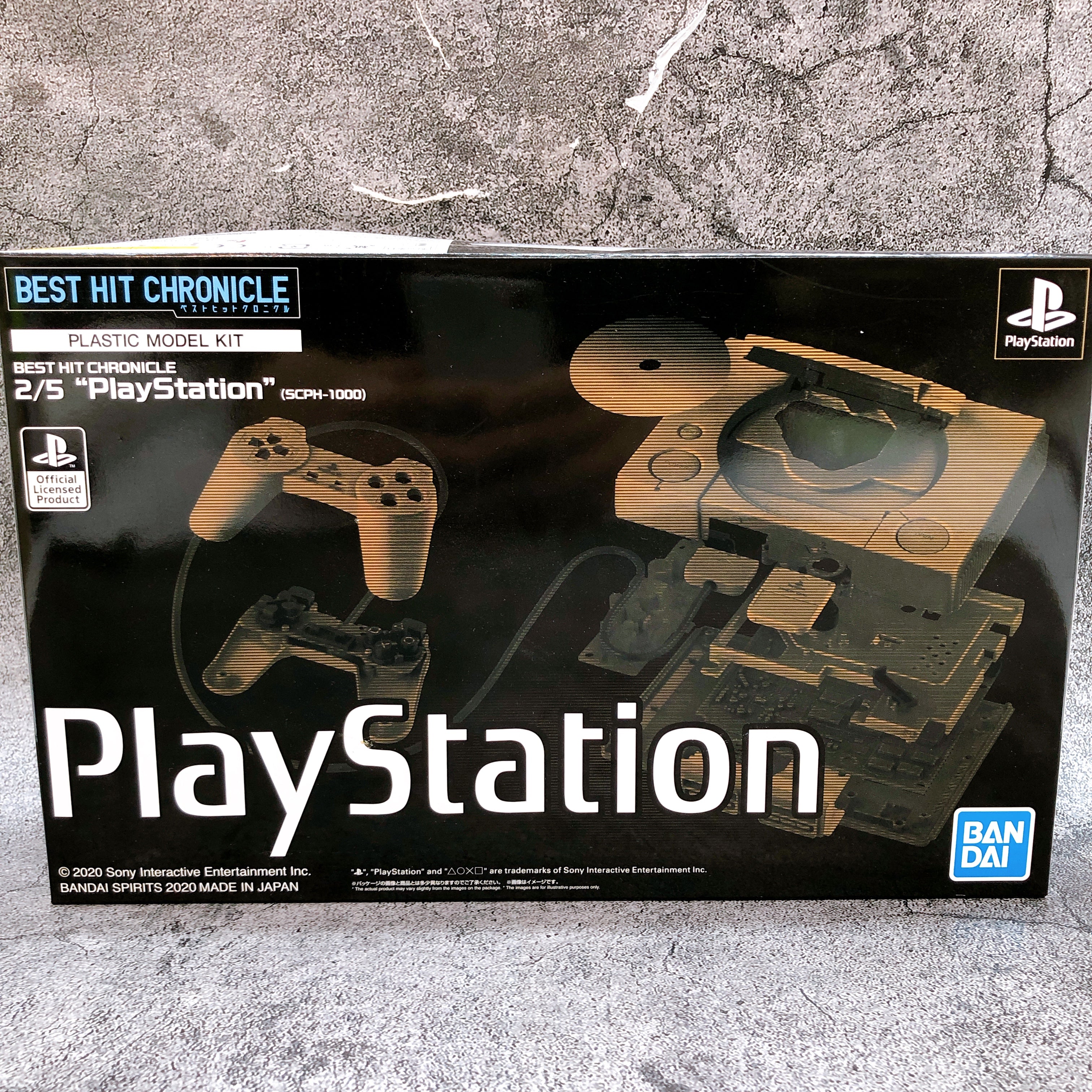 BEST HIT CHRONICLE Playstation SCPH-1000 & Sega Saturn HST-3200 Set Kit Bandai