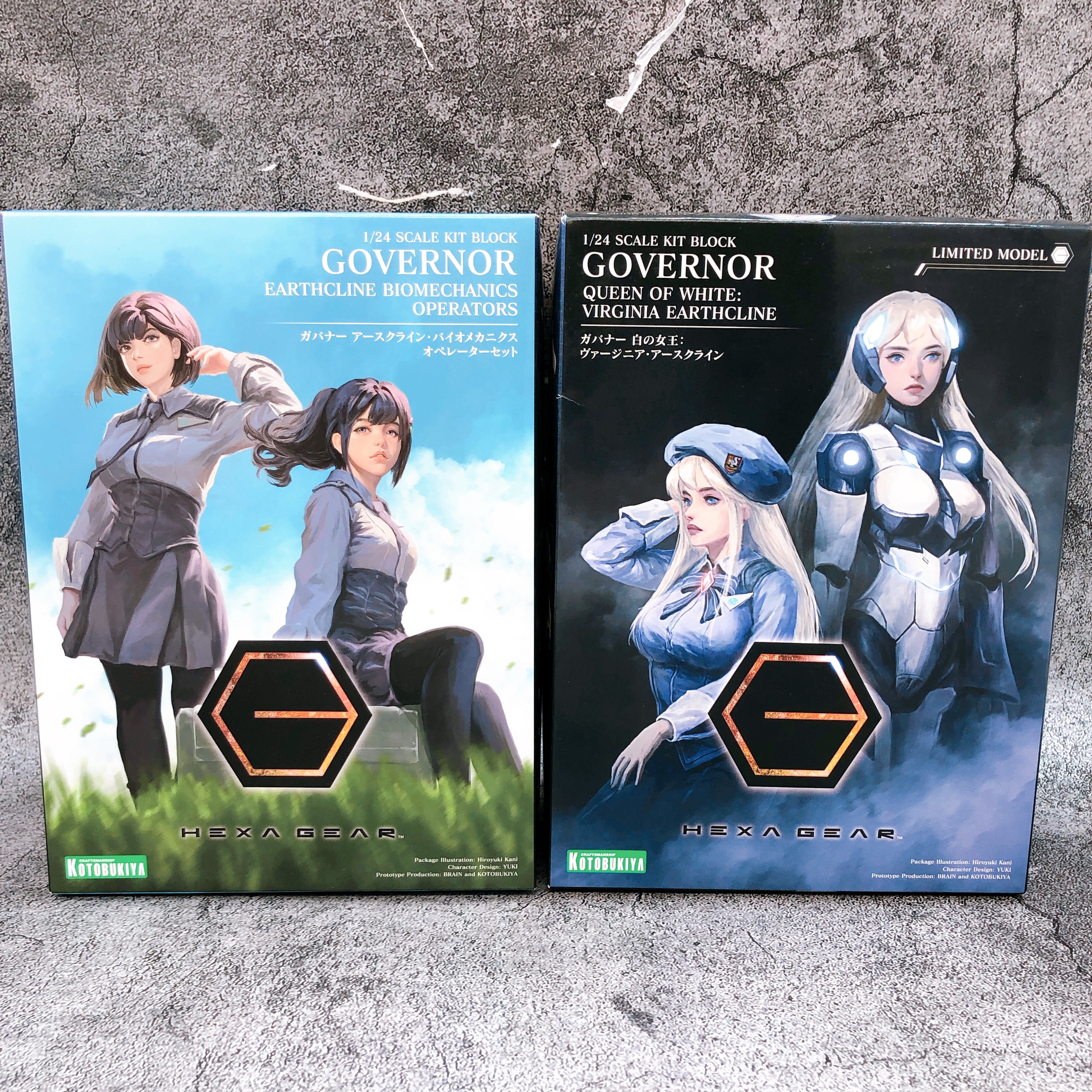 HEXA GEAR Governor Operators & Virginia Earthcline Set 1/24 Kit KOTOBUKIYA NEW