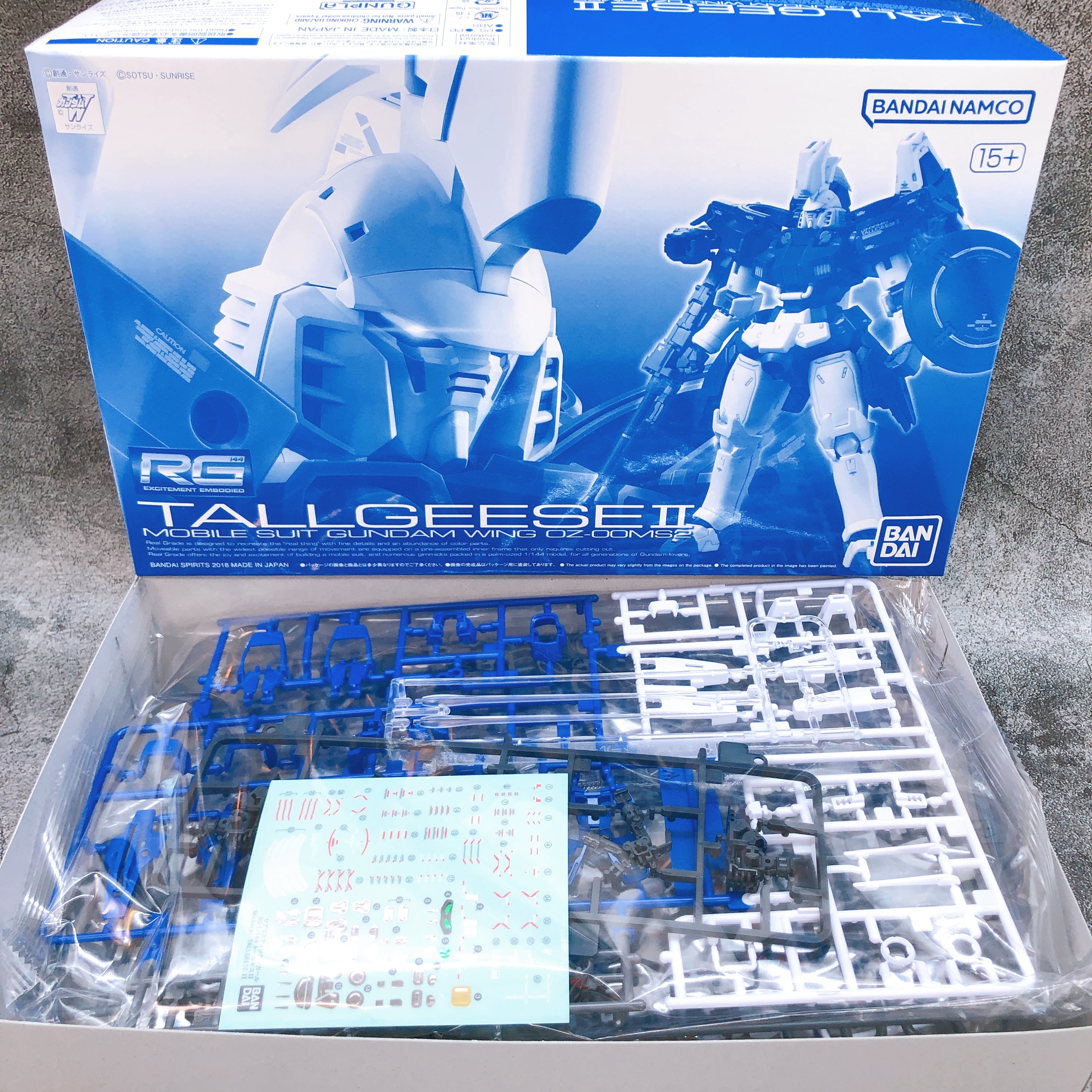 RG 1/144 Tallgeese II & Tallgeese III Set Gundam W Model Kit Premium Bandai NEW