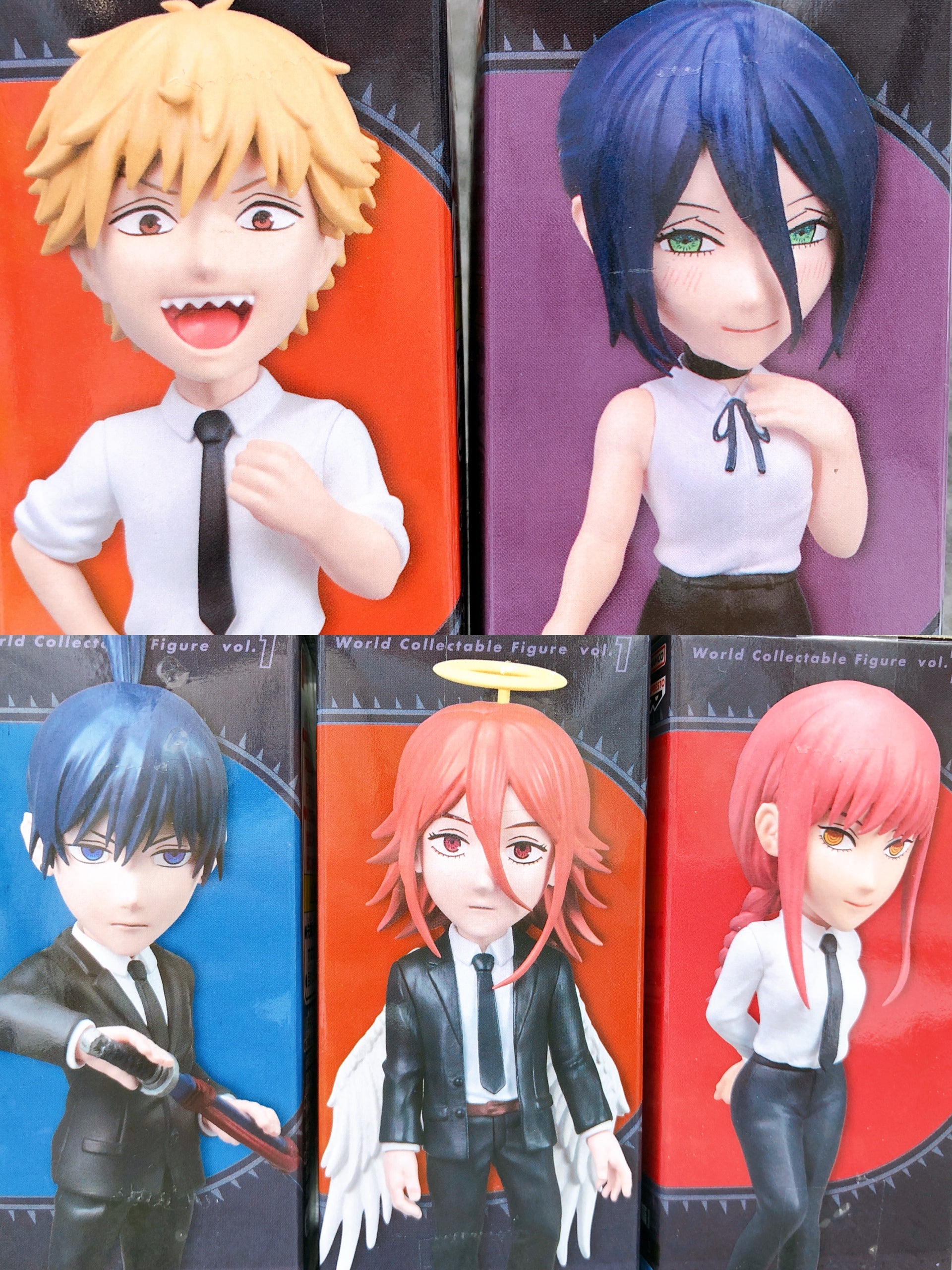 Chainsaw Man The Movie Reze Arc World Collectable Figure Set of 5 Figure Japan