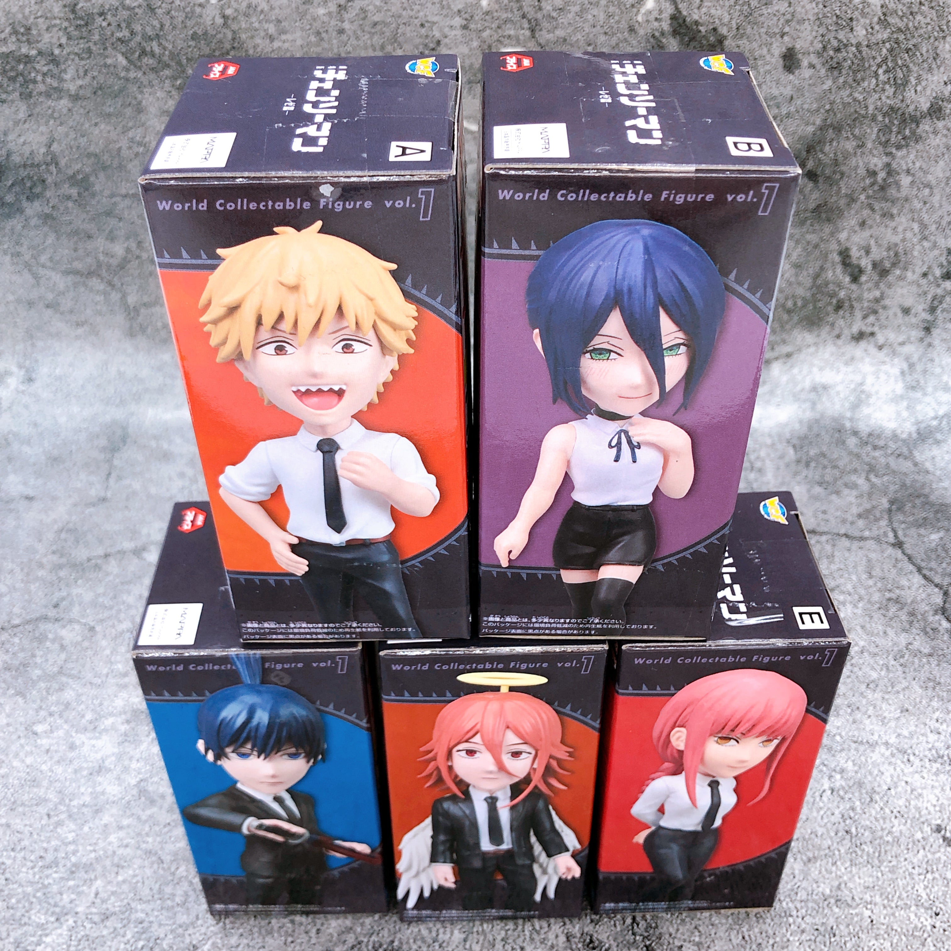 Chainsaw Man The Movie Reze Arc World Collectable Figure Set of 5 Figure Japan