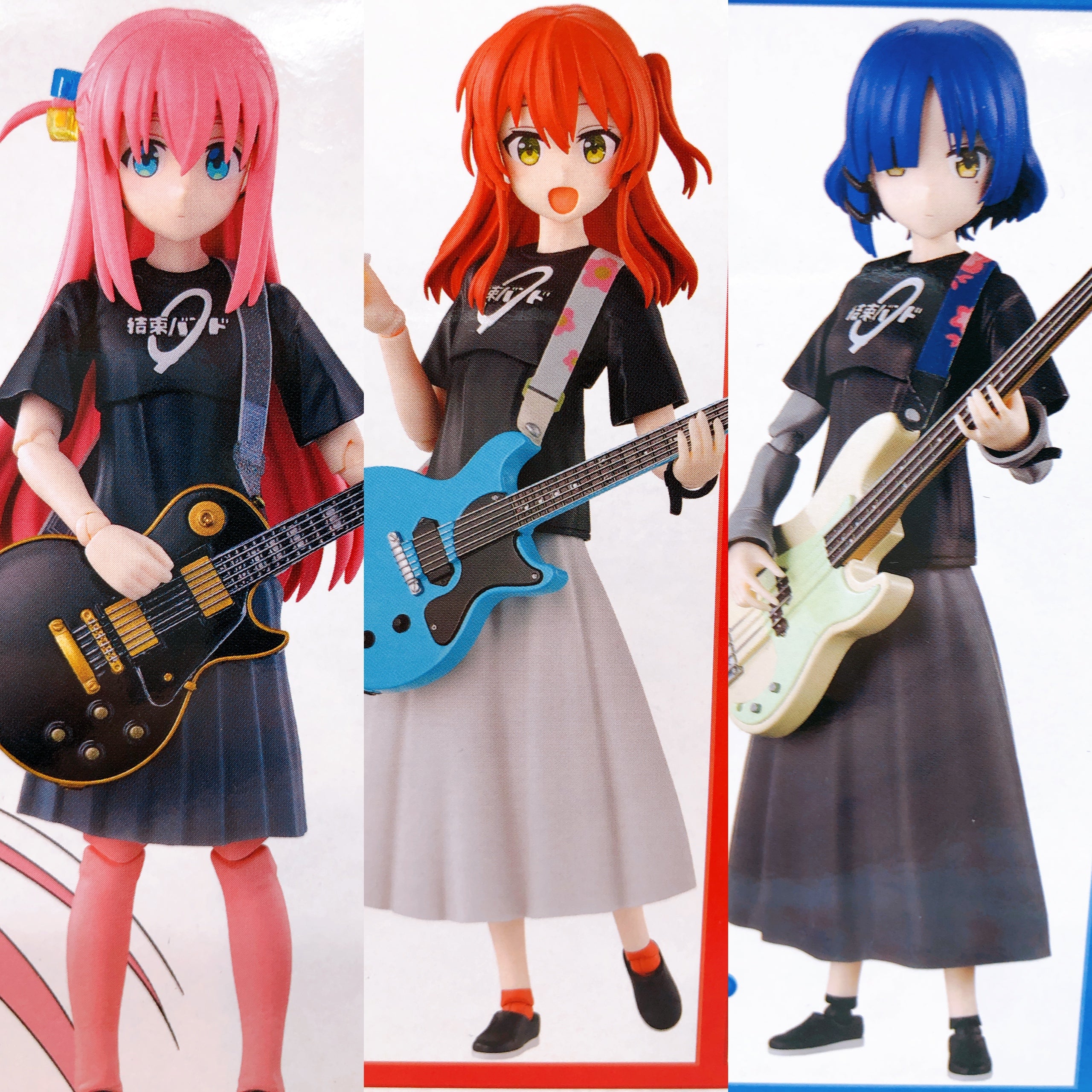 30MP Hitori Gotoh & Ikuyo Kita & Ryo Yamada Set Bocchi the Rock! Kit Bandai NEW
