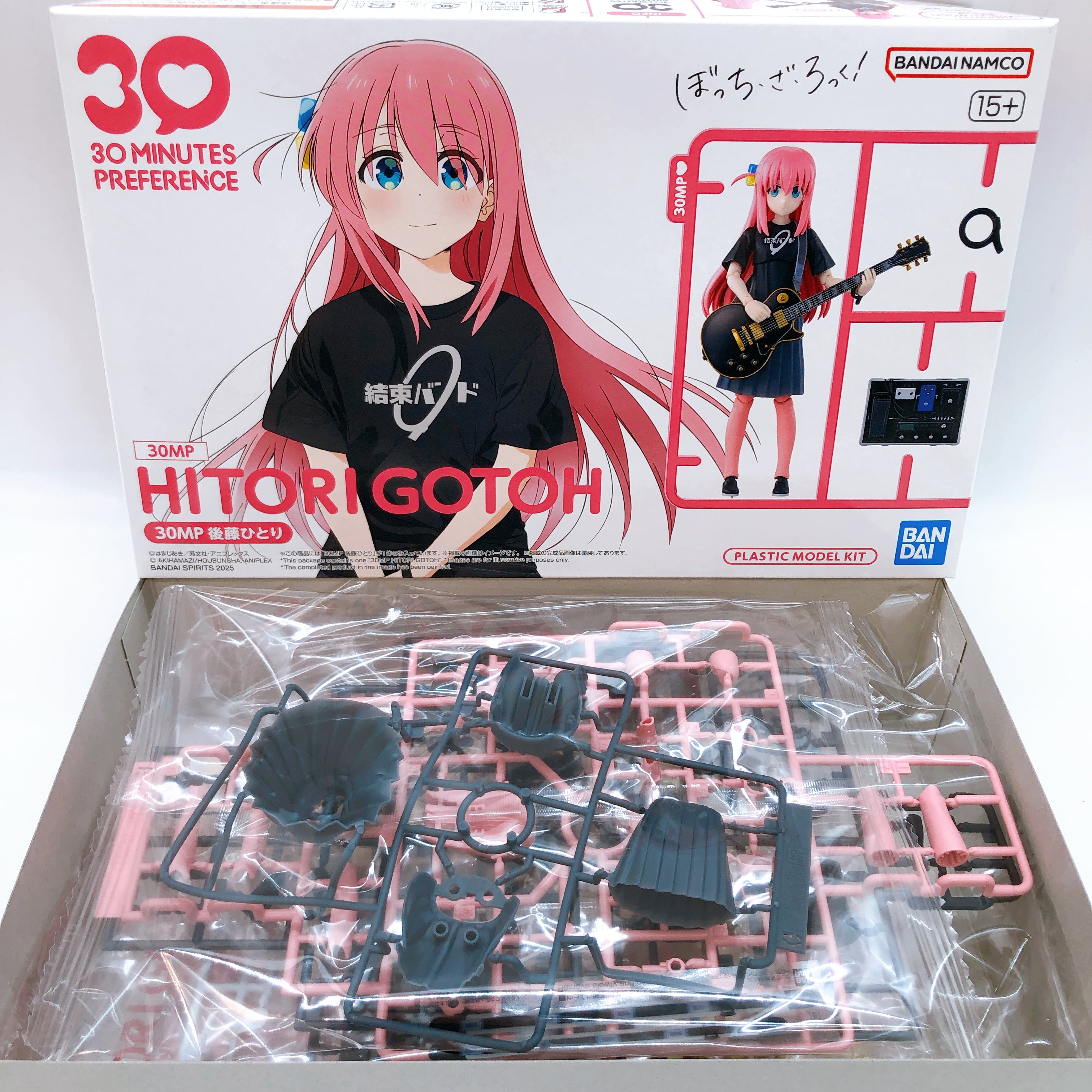 30MP Hitori Gotoh & Ikuyo Kita & Ryo Yamada Set Bocchi the Rock! Kit Bandai NEW