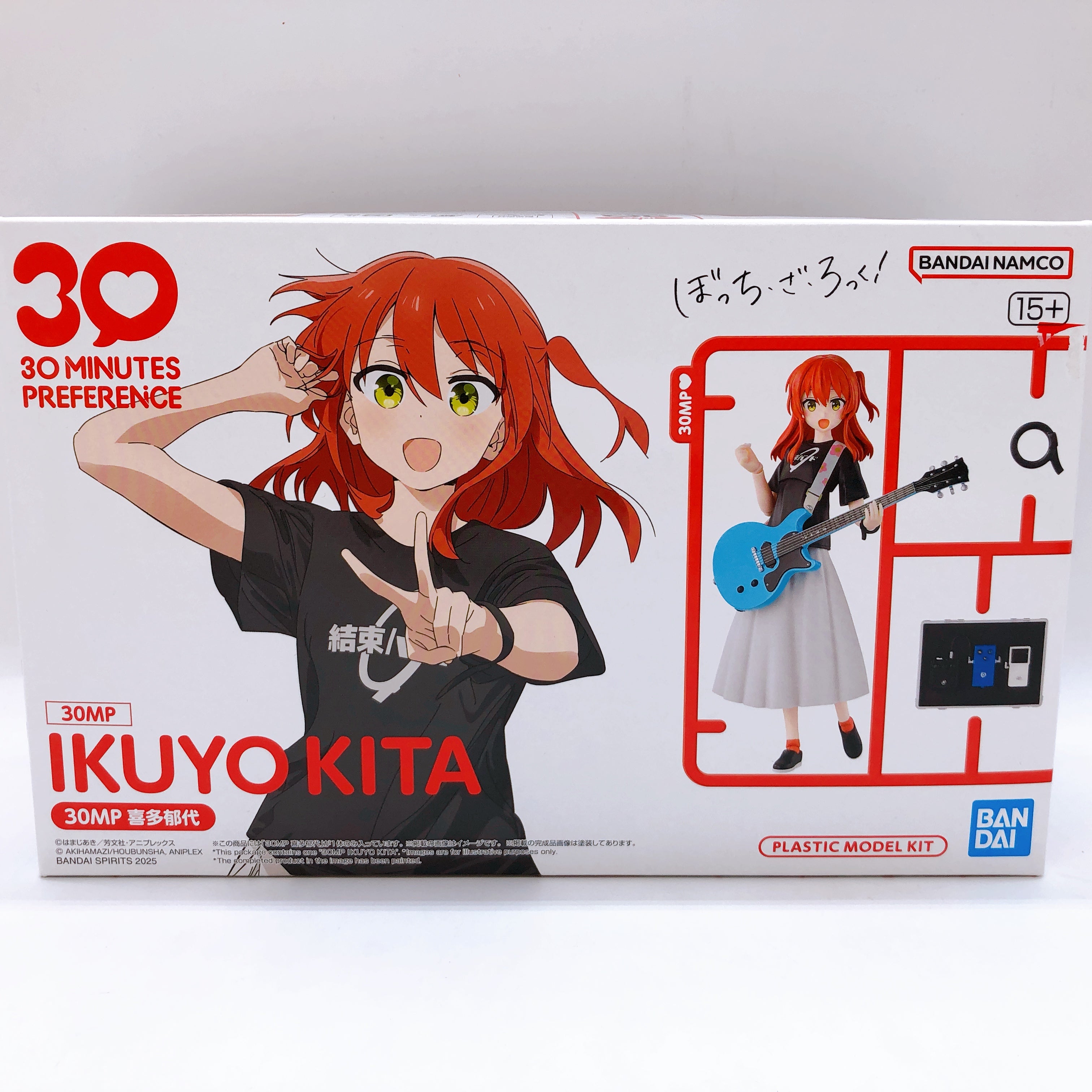 30MP Hitori Gotoh & Ikuyo Kita & Ryo Yamada Set Bocchi the Rock! Kit Bandai NEW