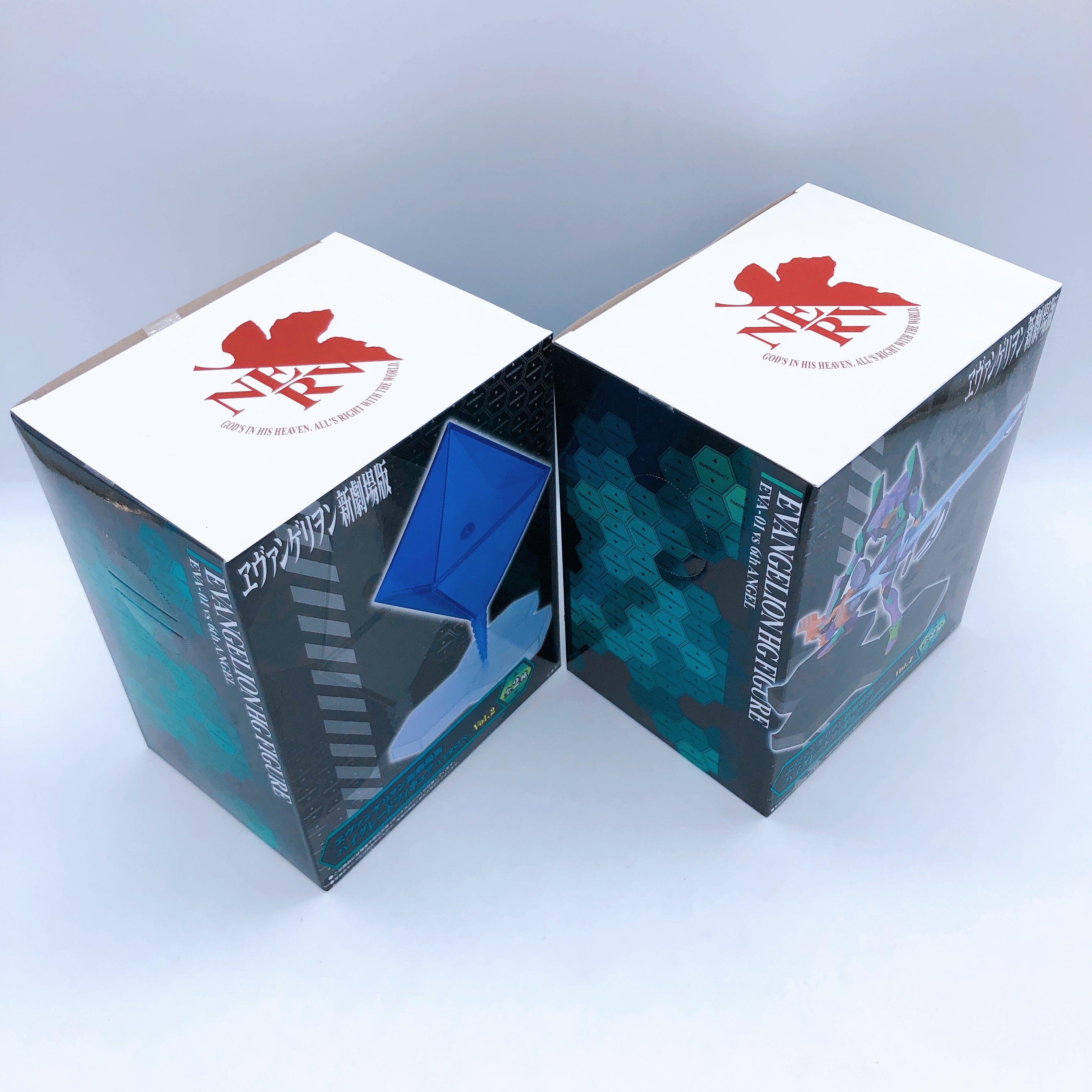 Evangelion High Grade Figure Evangelion Unit 01 VS 6th Angel Versus Set SEGA NEW