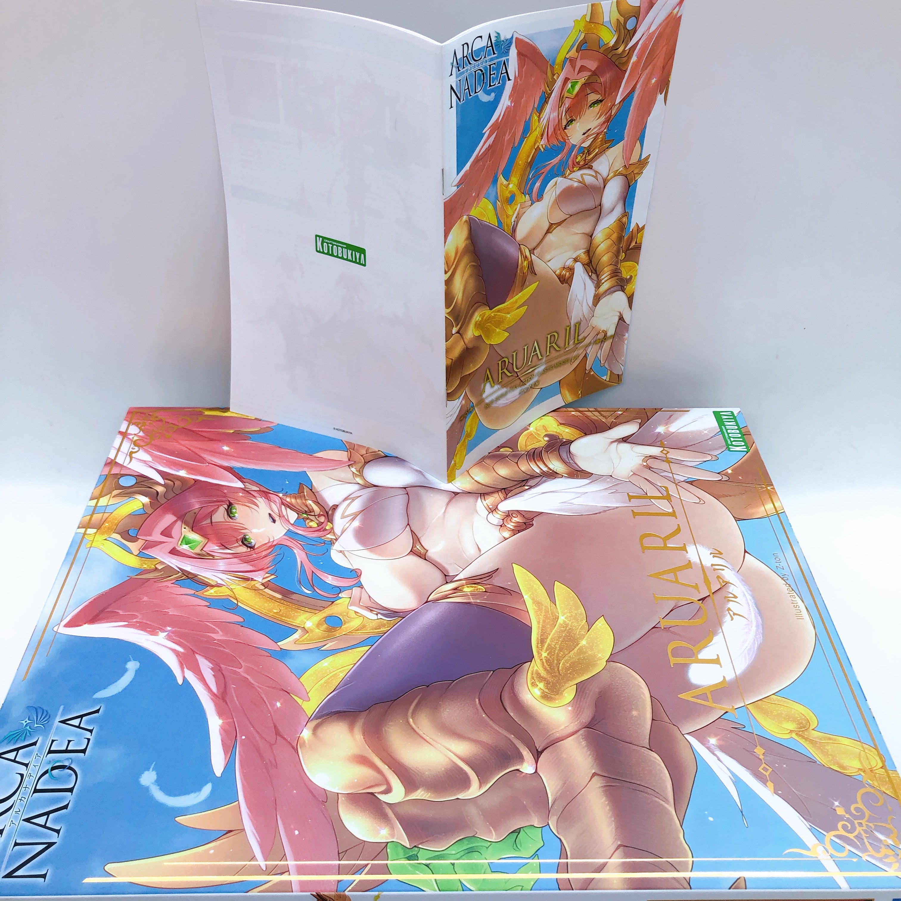 ARCANADEA ARUARIL & Bonus Special Color Hair Parts Set Model Kit KOTOBUKIYA NEW