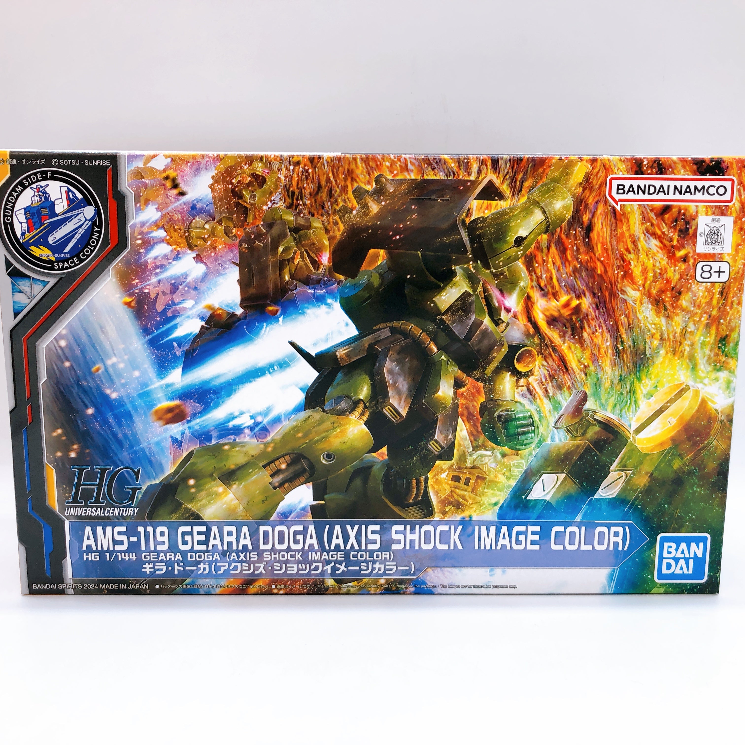 HG 1/144 Nu Gundam & Jegan & GM III & Geara Doga Axis Shock Image Color Set Kit