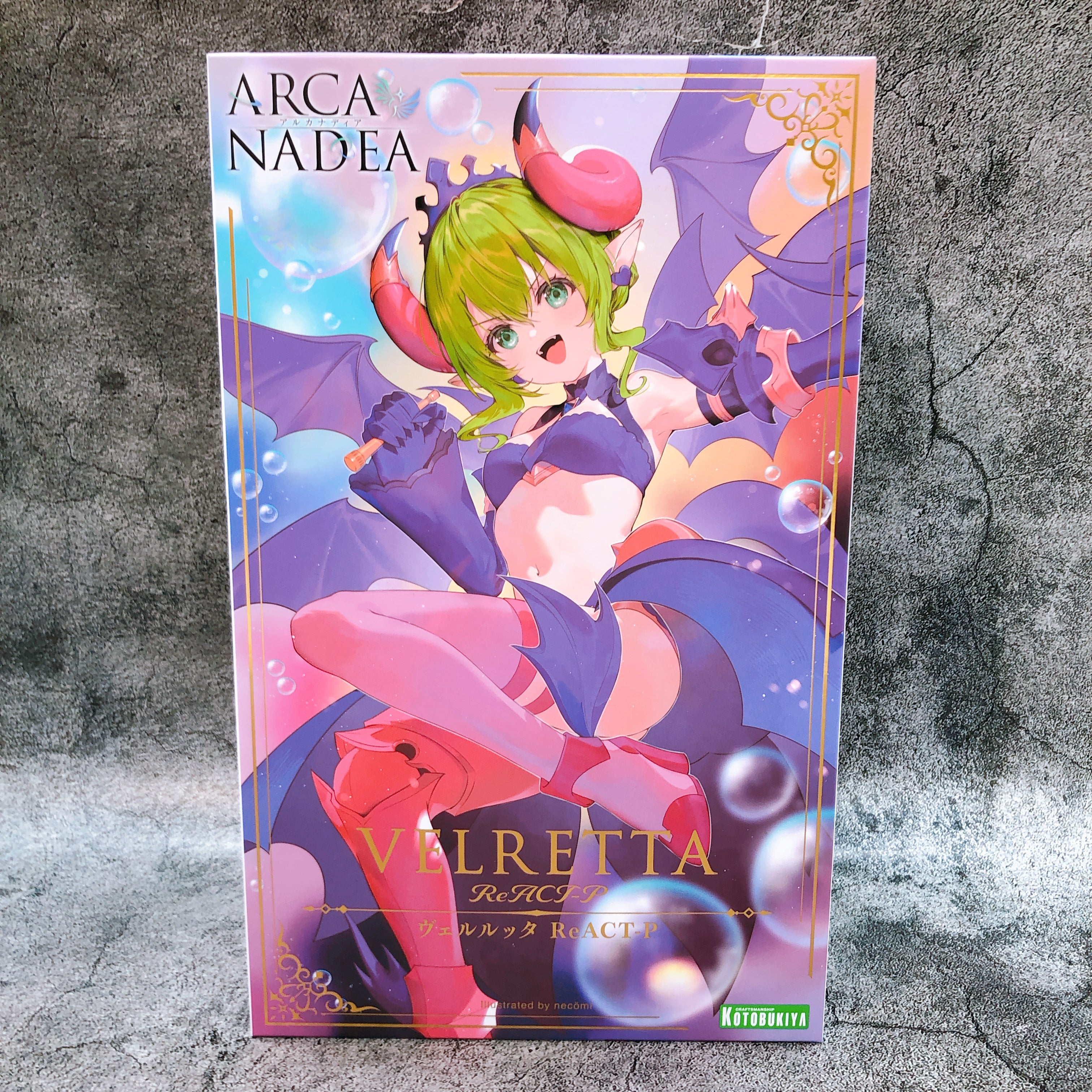 ARCANADEA Velretta ReACT-P & Bonus Parts Set Model Kit KOTOBUKIYA Japan FASTSHIP