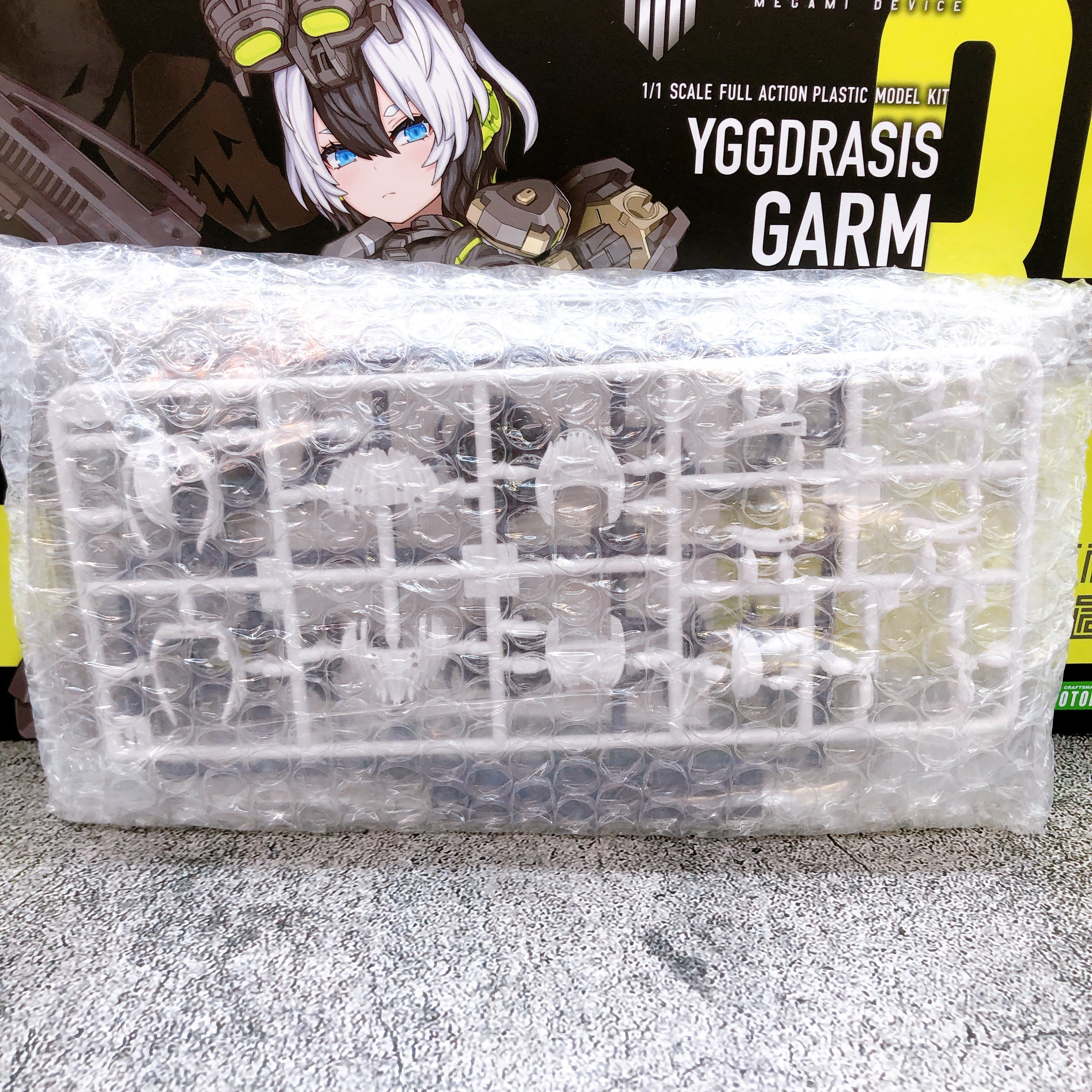 Megami Device Yggdrasis Garm Ripper & Bonus Hair Parts Set Model Kit KOTOBUKIYA