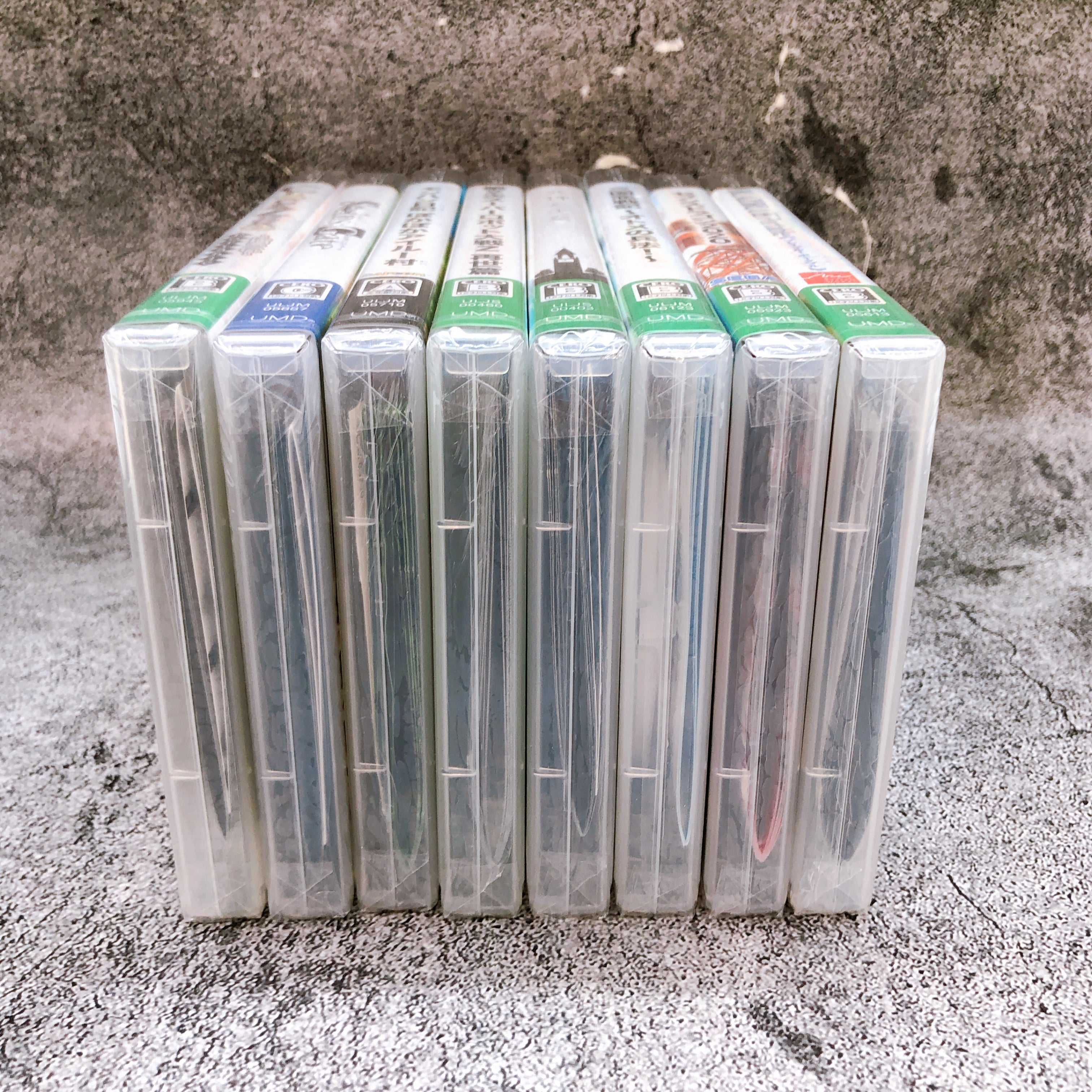 PSP Game Software Set of 8 Bundle Sony PlayStation Portable Japan Game Sealed