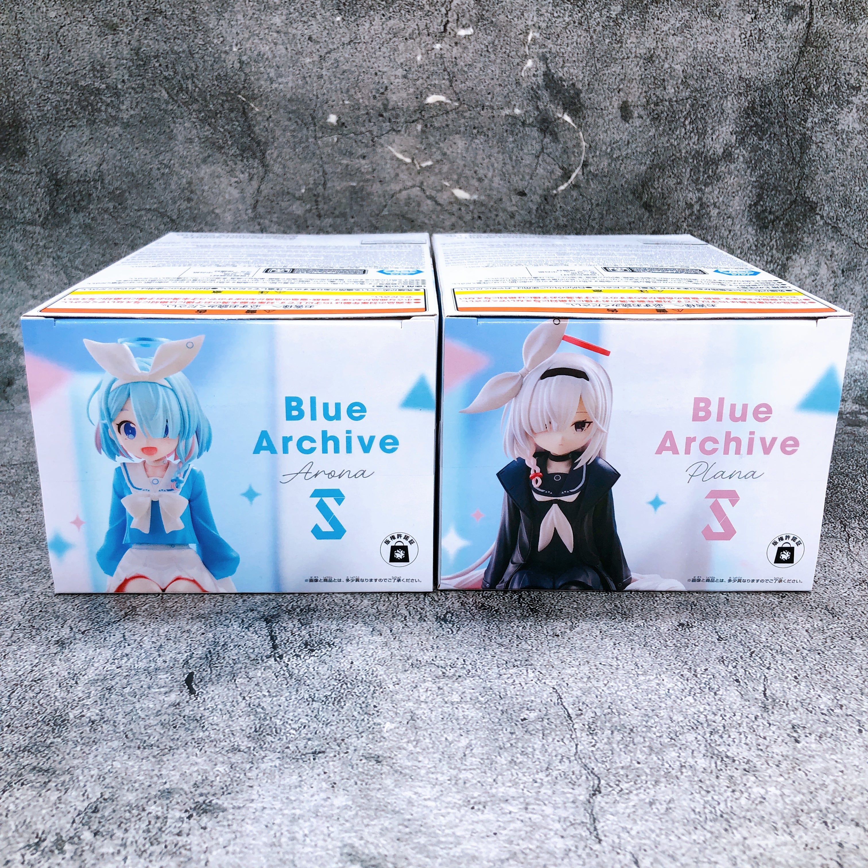 Blue Archive Plana & Arona Monitor Top Figure Set BANPRESTO Japan AUTHENTIC