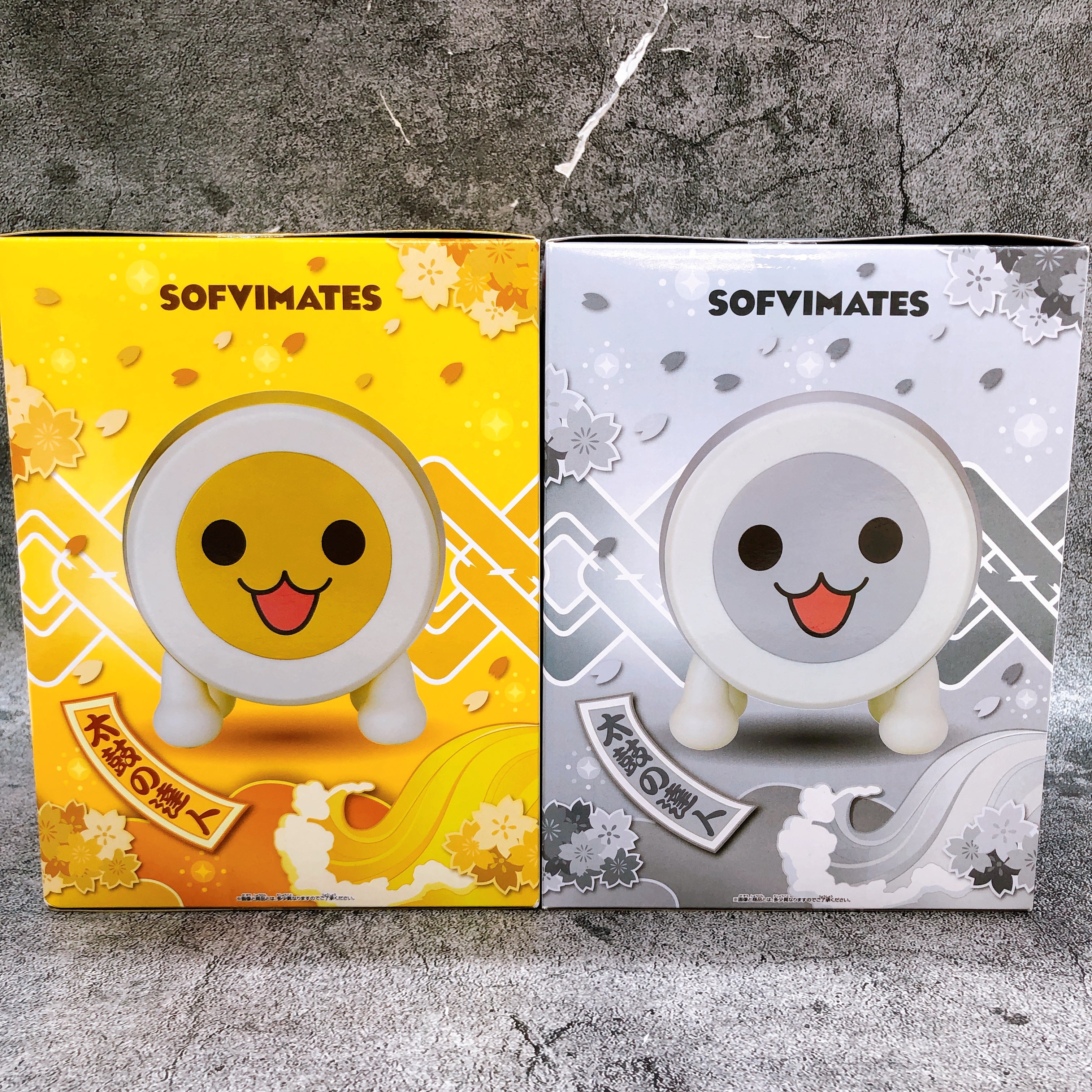 Taiko no Tatsujin Gold & Silver Figure Set SOFVIMATES BANPRESTO Japan AUTHENTIC