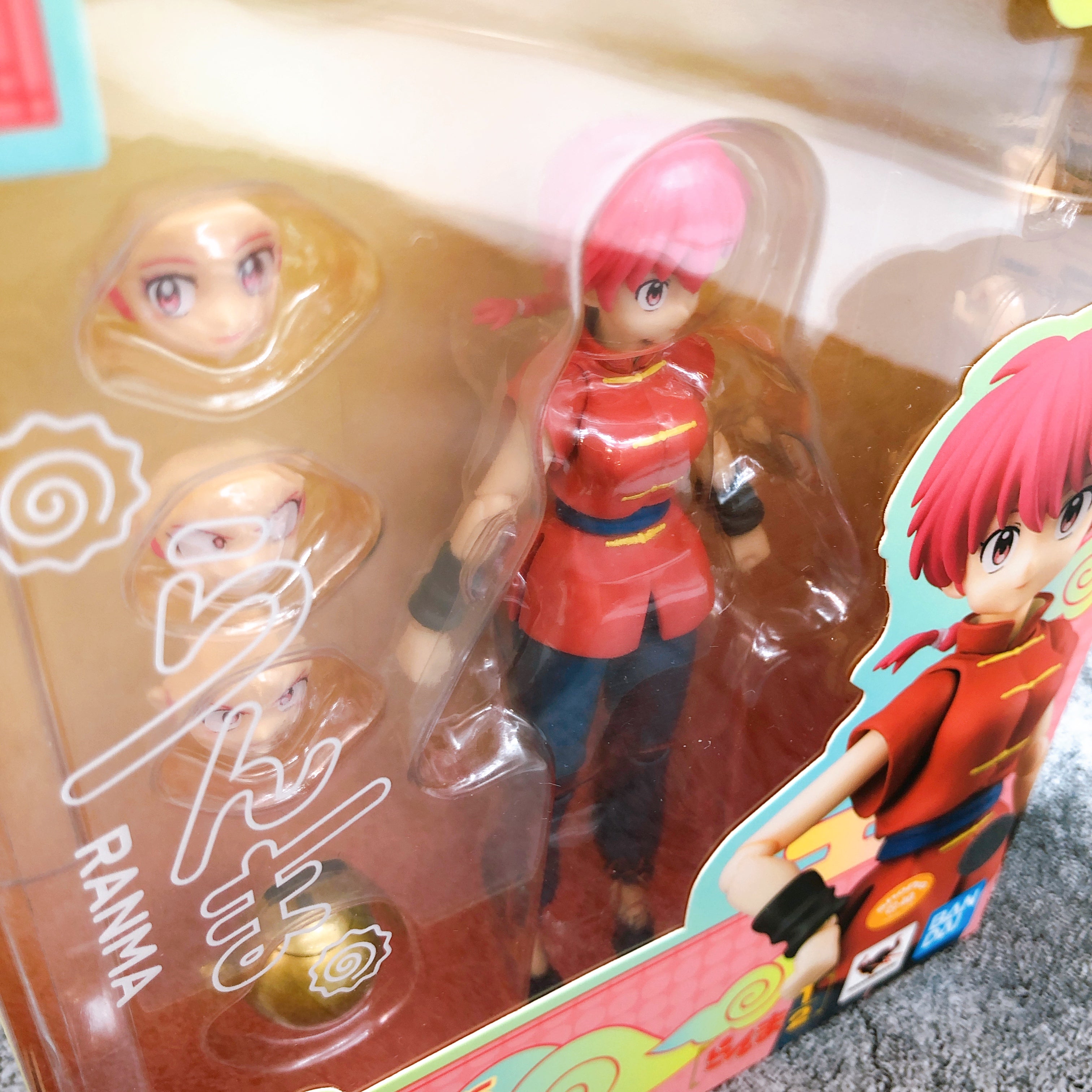 S.H.Figuarts Ranma 1/2 Ranma & Ranma Saotome Set Action Figure BANDAI Japan