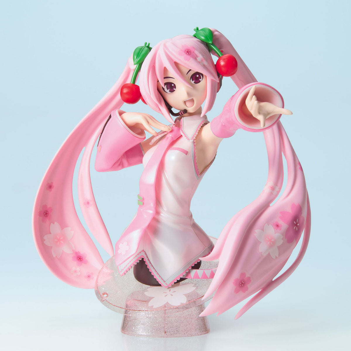 Figure-rise Bust Hatsune Miku Limited Style & Sakura Miku Set Kit Premium Bandai