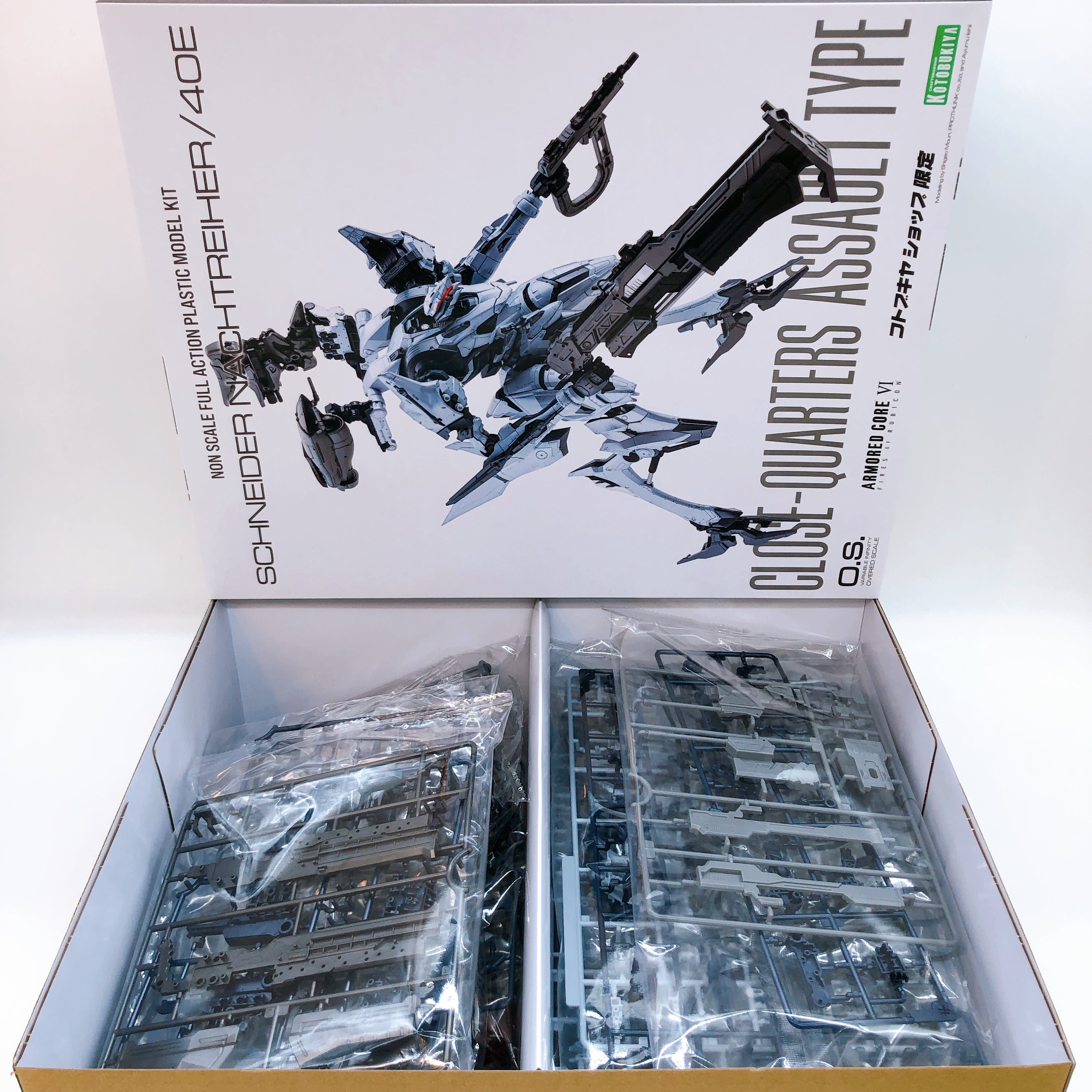 (w/Bonus) Armored Core VI SCHNEIDER NACHTREIHER/40E Close Assault Type Kit NEW