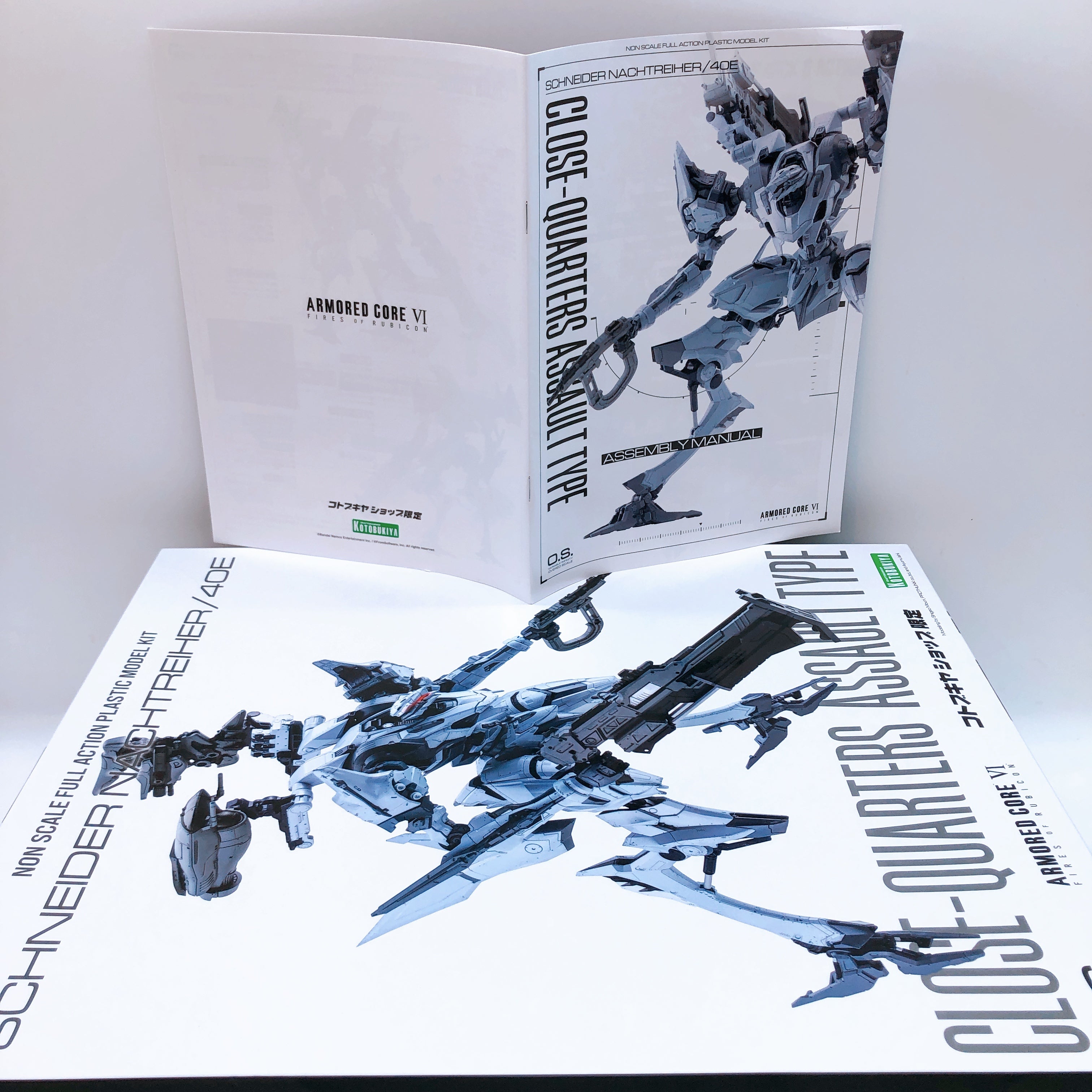 (w/Bonus) Armored Core VI SCHNEIDER NACHTREIHER/40E Close Assault Type Kit NEW