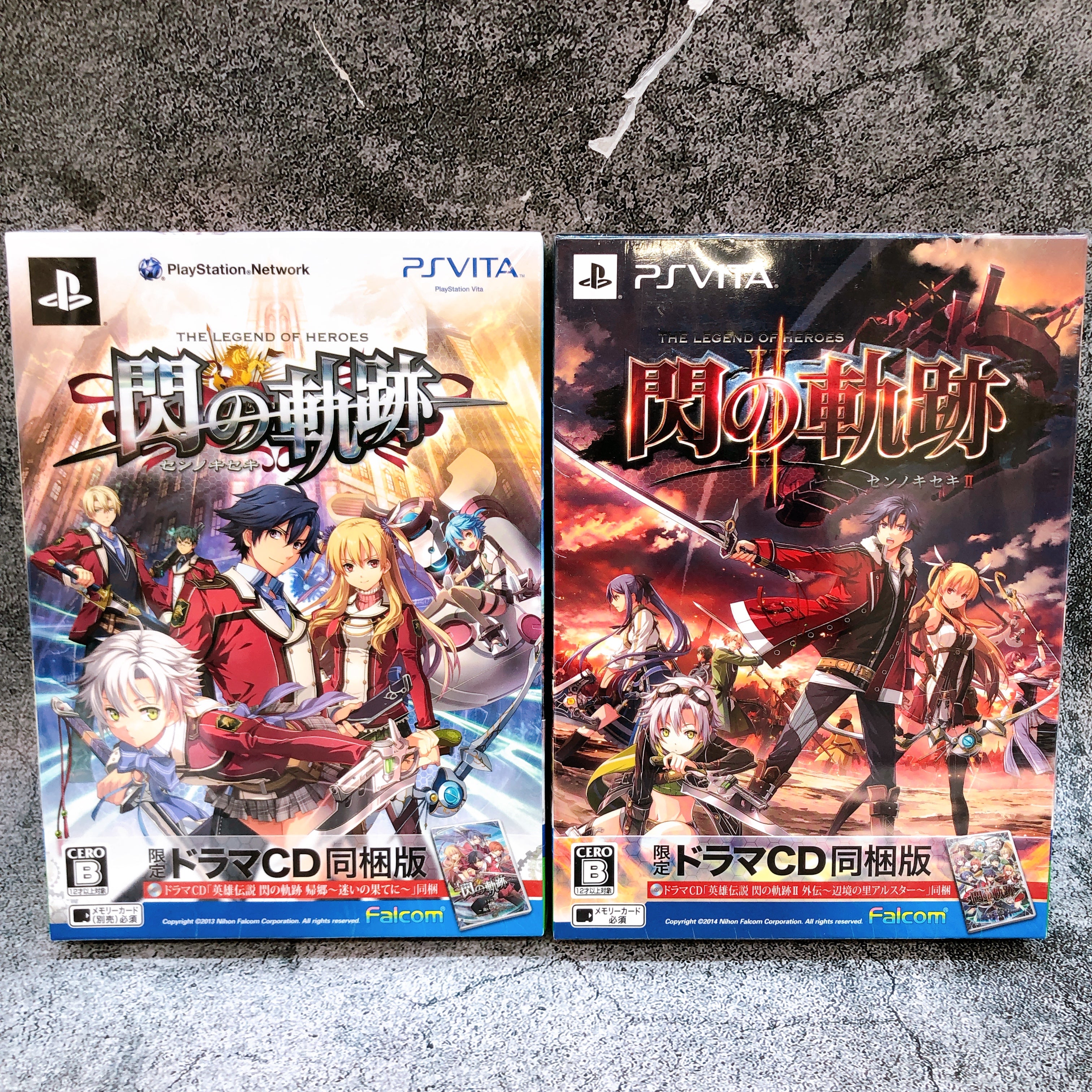 PS Vita The Legend of Heroes Sen no Kiseki I & II Limited Box Set Japan Game NEW