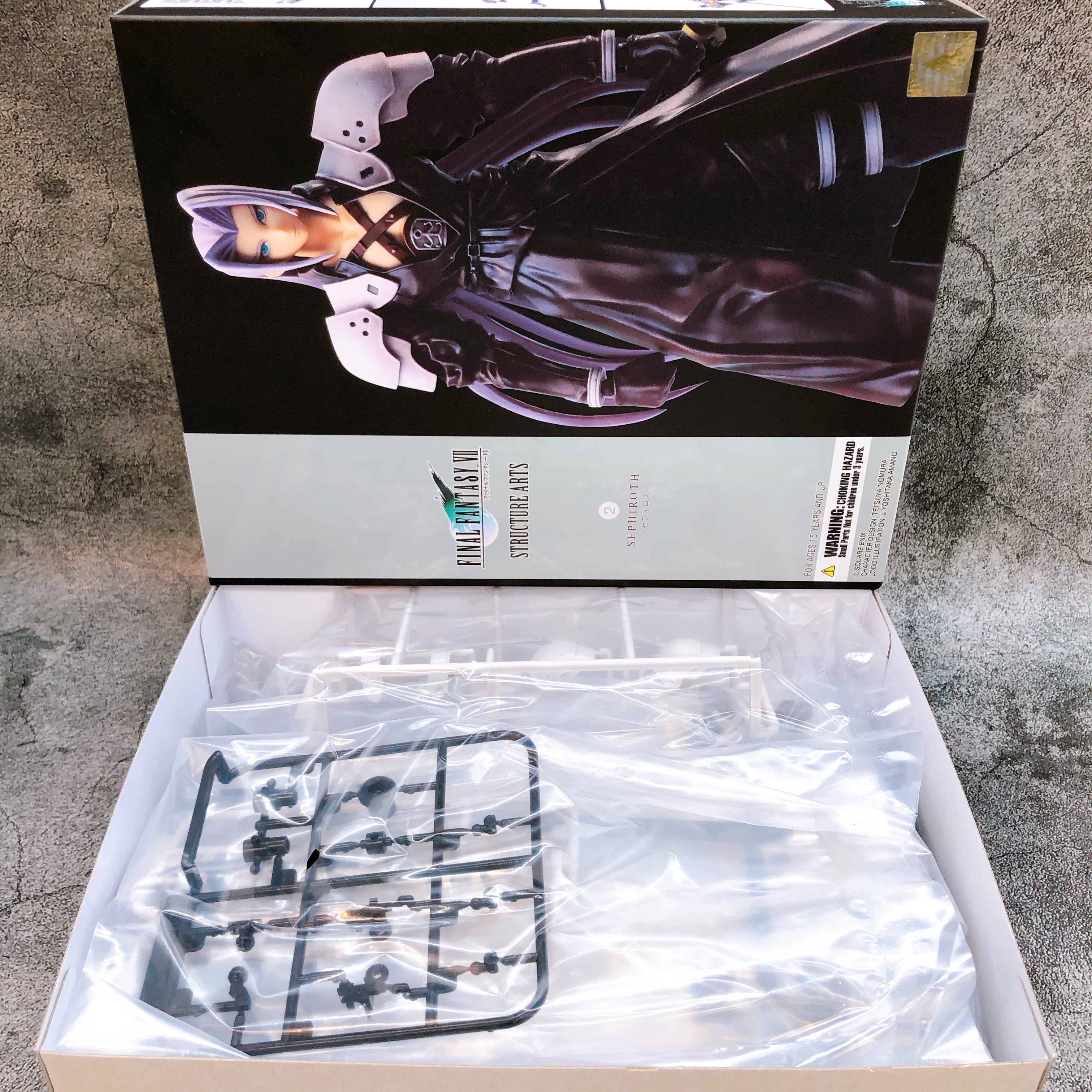 FINAL FANTASY VII Structure Arts Cloud Strife & Sephiroth Set FF7 Model Kit NEW