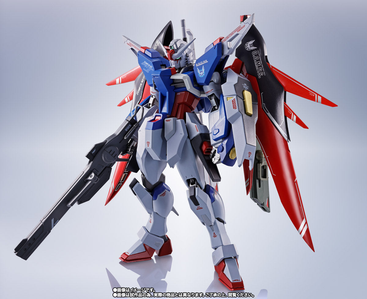Metal Robot Spirits Destiny Gundam Spec II & Zeus Silhouette Set Figure Bandai