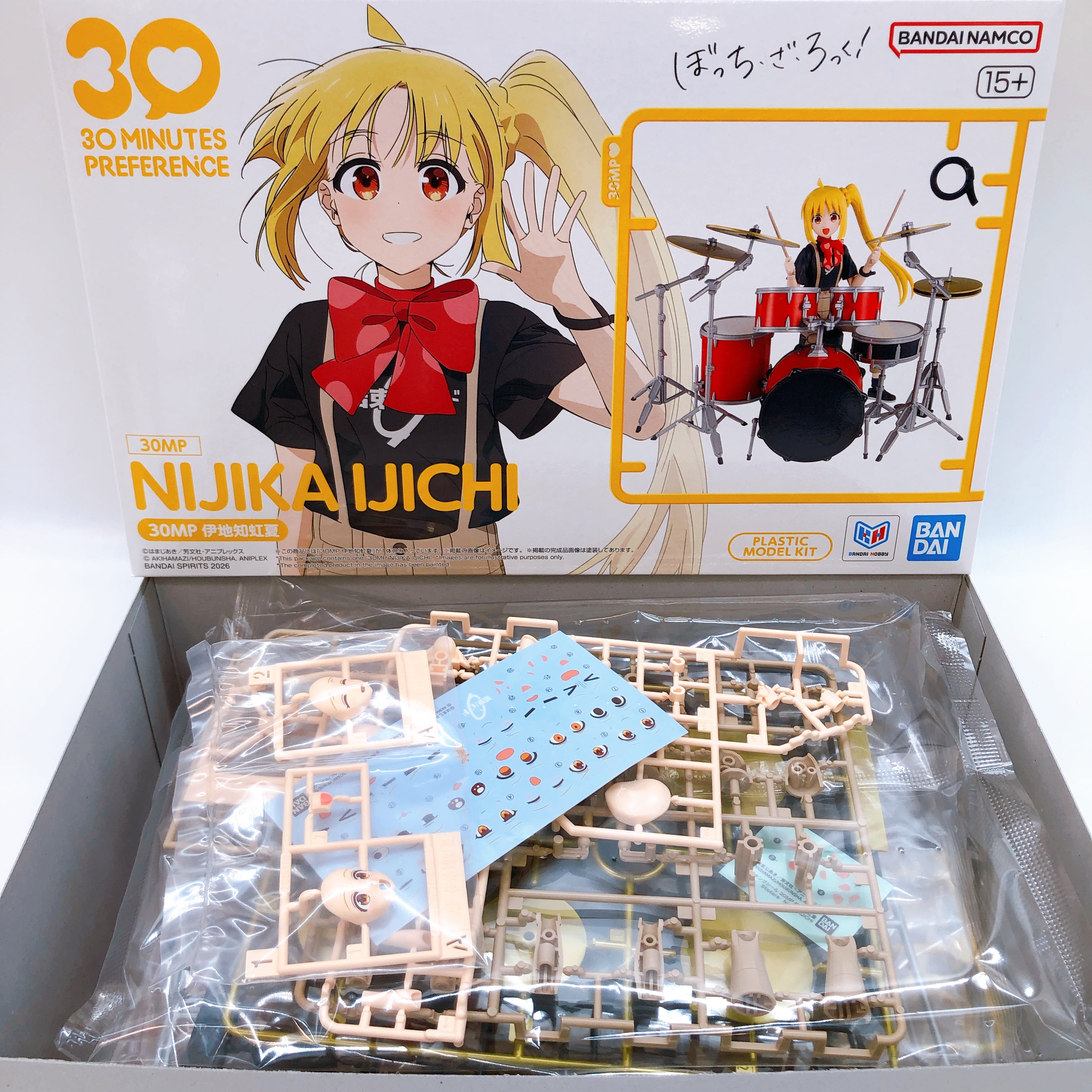 30MP Bocchi the Rock! Complete Set 30 Minutes Preference Kit 15+ Bandai Japan