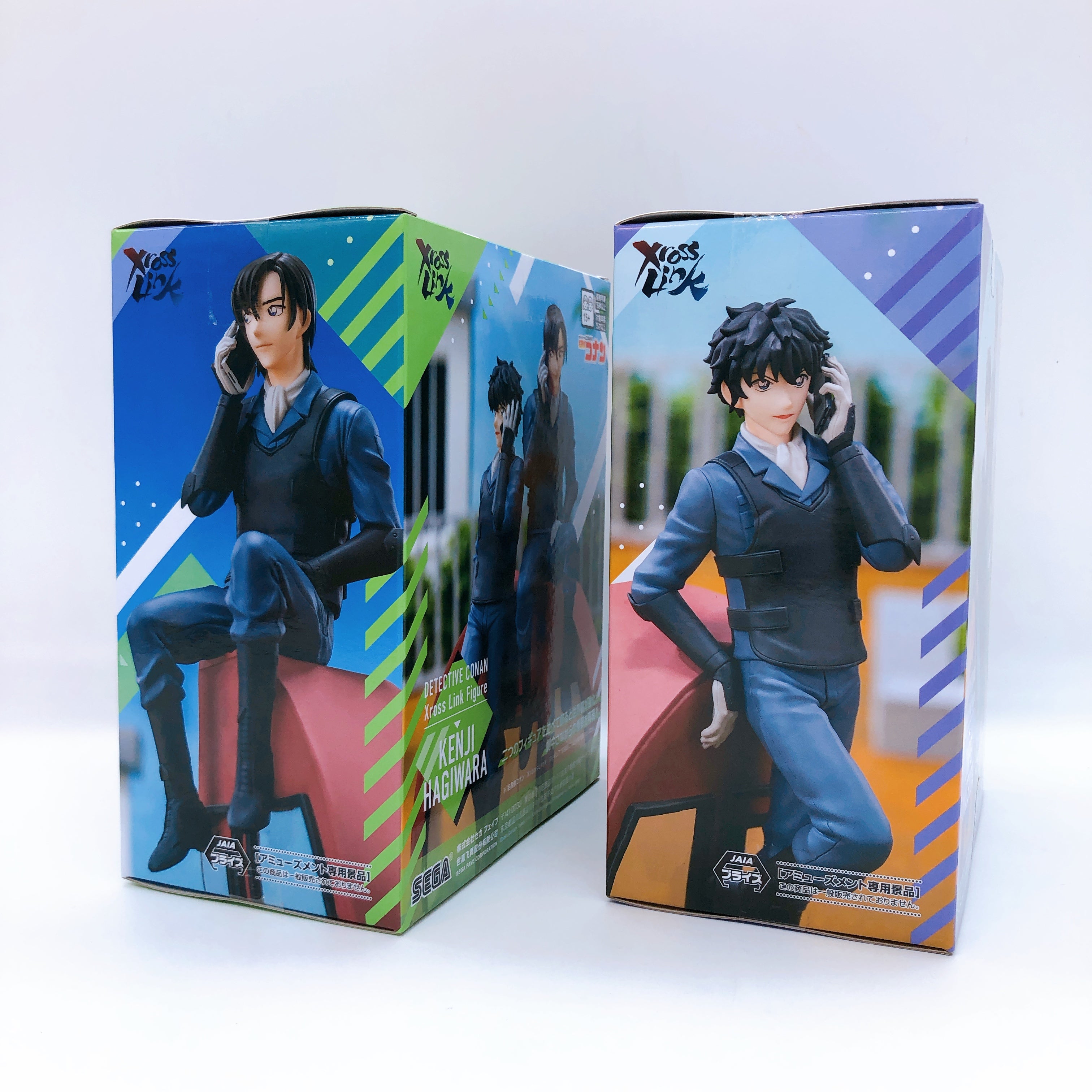 Case Closed Detective Conan Kenji Hagiwara & Jinpei Matsuda Set Xross Link 15+