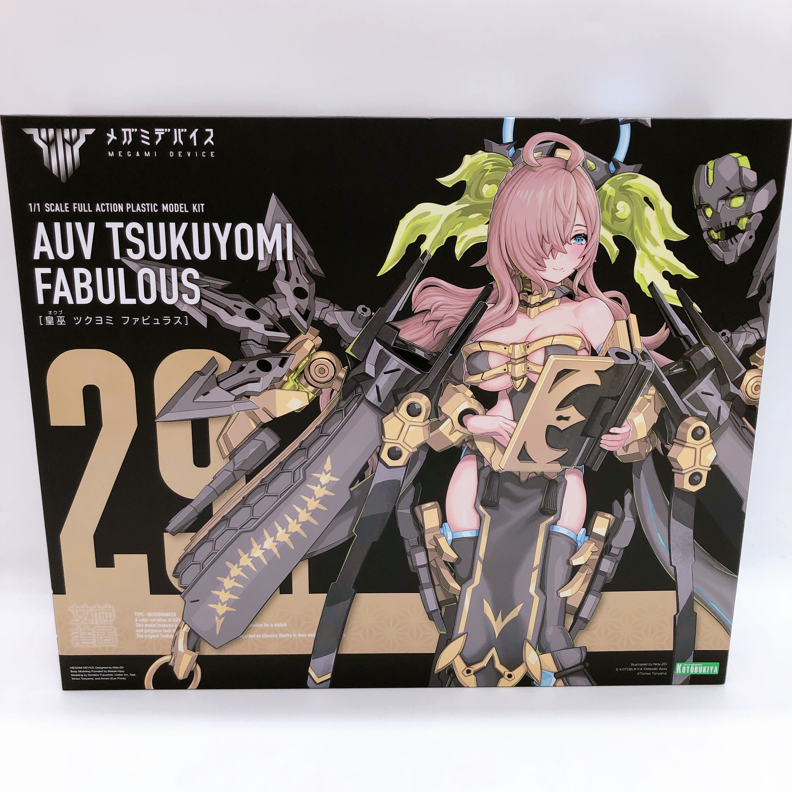 Megami Device AUV Tsukuyomi Fabulous & Bonus Parts Set Kit 15+ KOTOBUKIYA Sealed