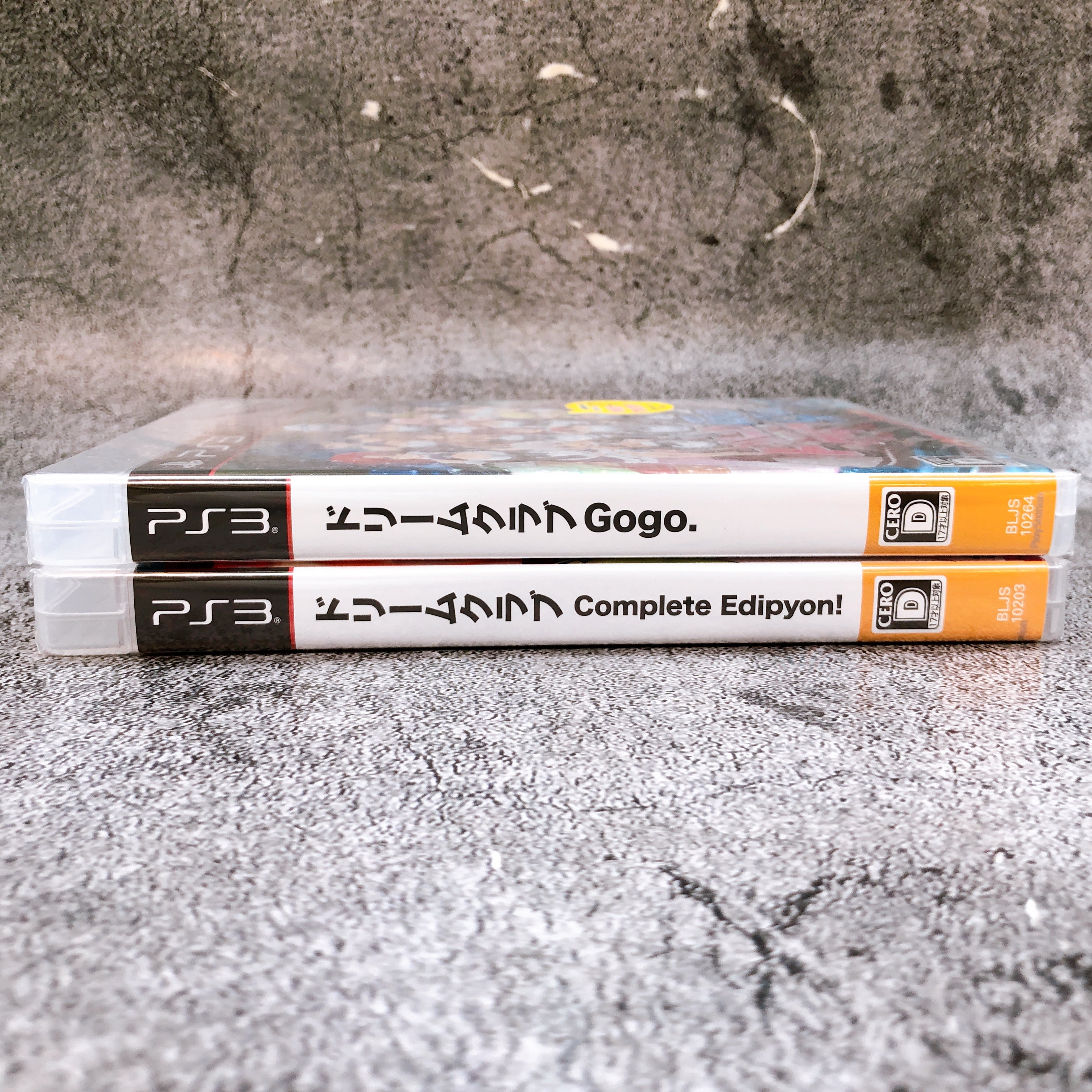 PS3 DREAM C CLUB Complete Edipyon! & DREAM C CLUB Gogo. Set Japan Game Sealed