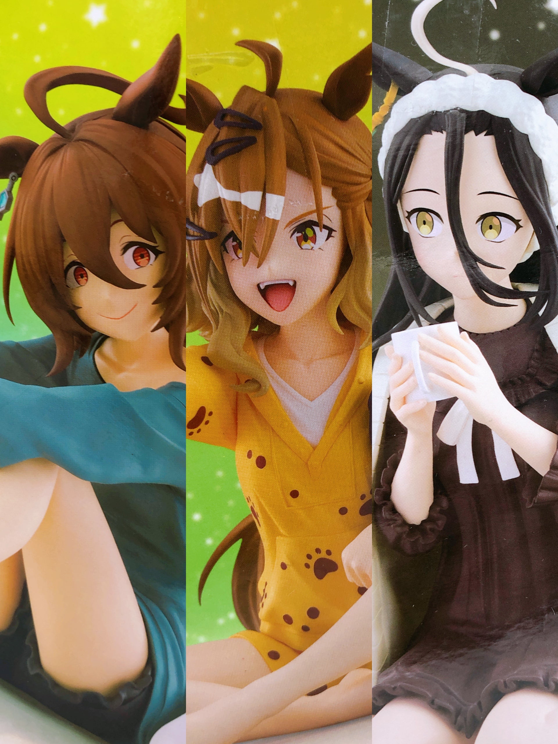 Uma Musume Pretty Derby Door to a New Era The Movie Relax time Figure Set of 3