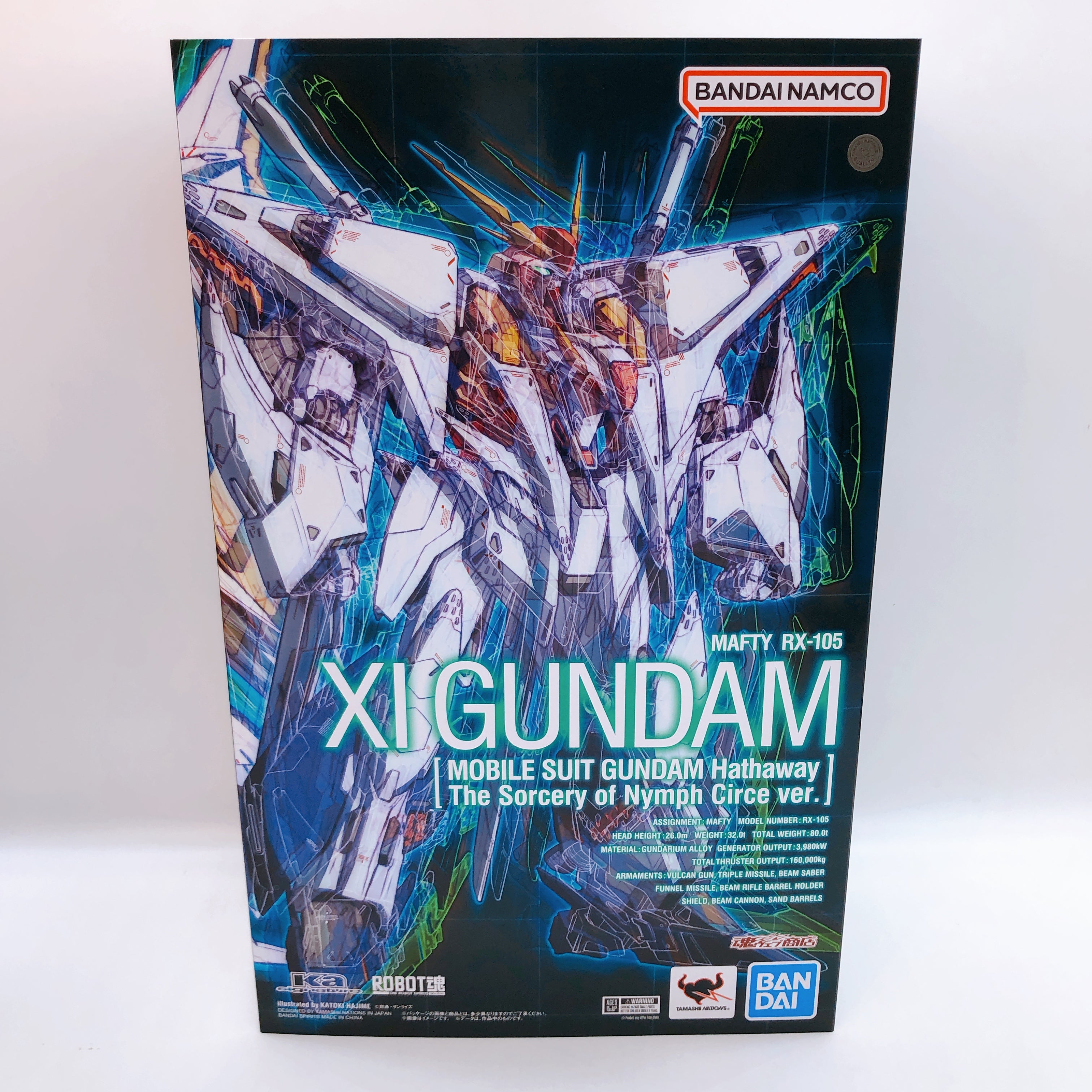 Robot Spirits Xi Gundam The Sorcery of Nymph Circe & Funnel Missile Parts Set