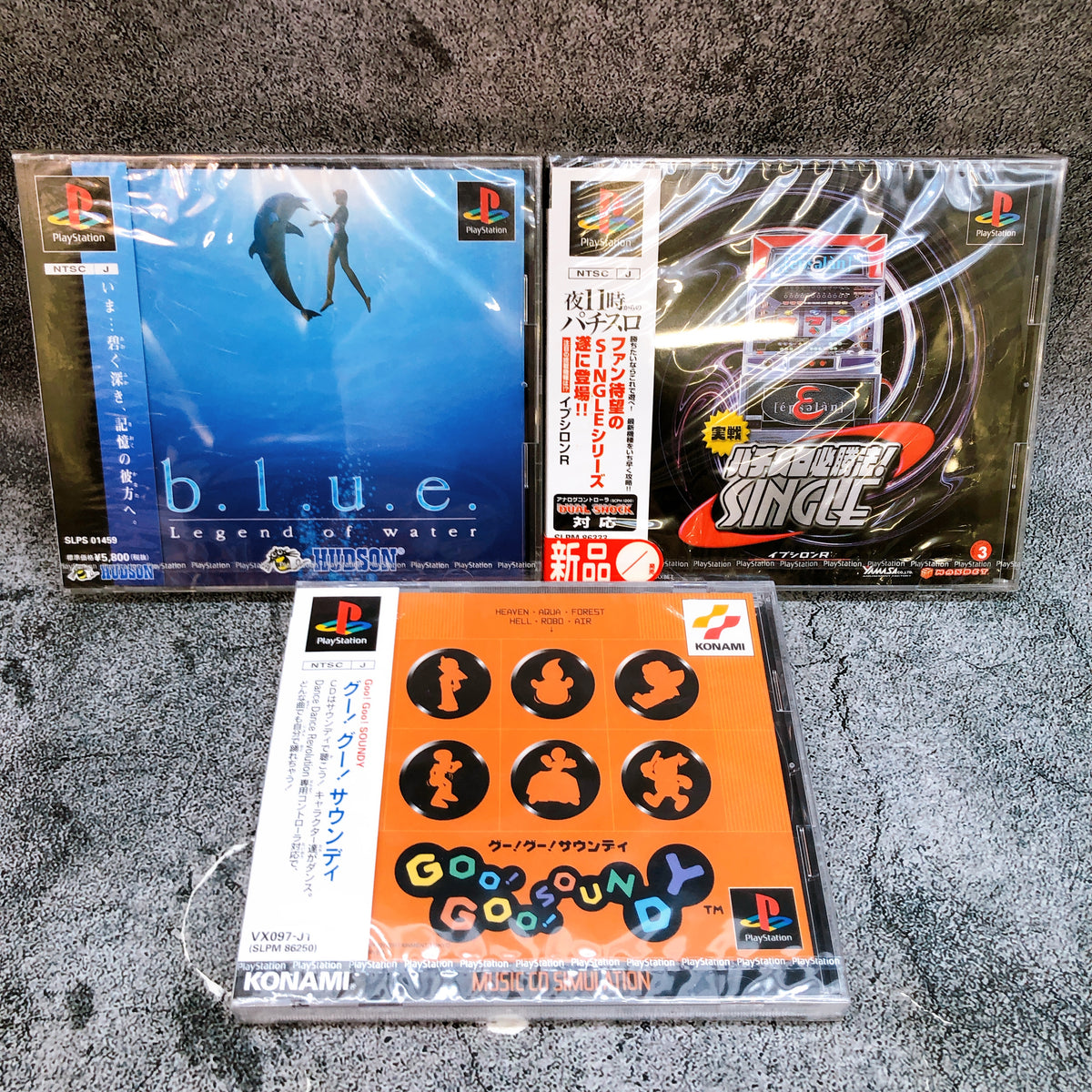 PS1 Game Software Set of 10 Bundle Sony PlayStation 1 Japan Factory Sealed NEW