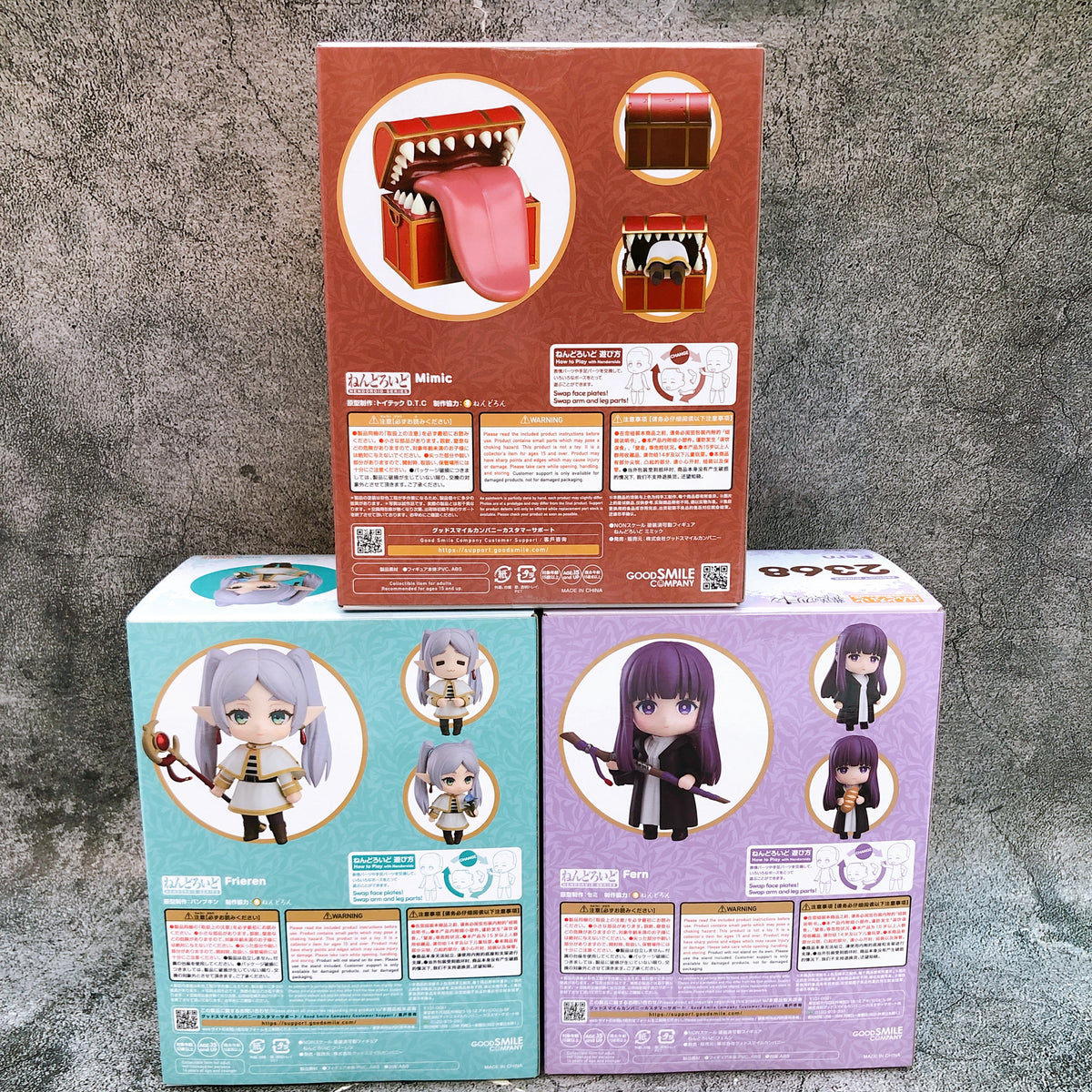 Frieren: Beyond Journey's End Frieren Fern Mimic Nendoroid Set Action Figure