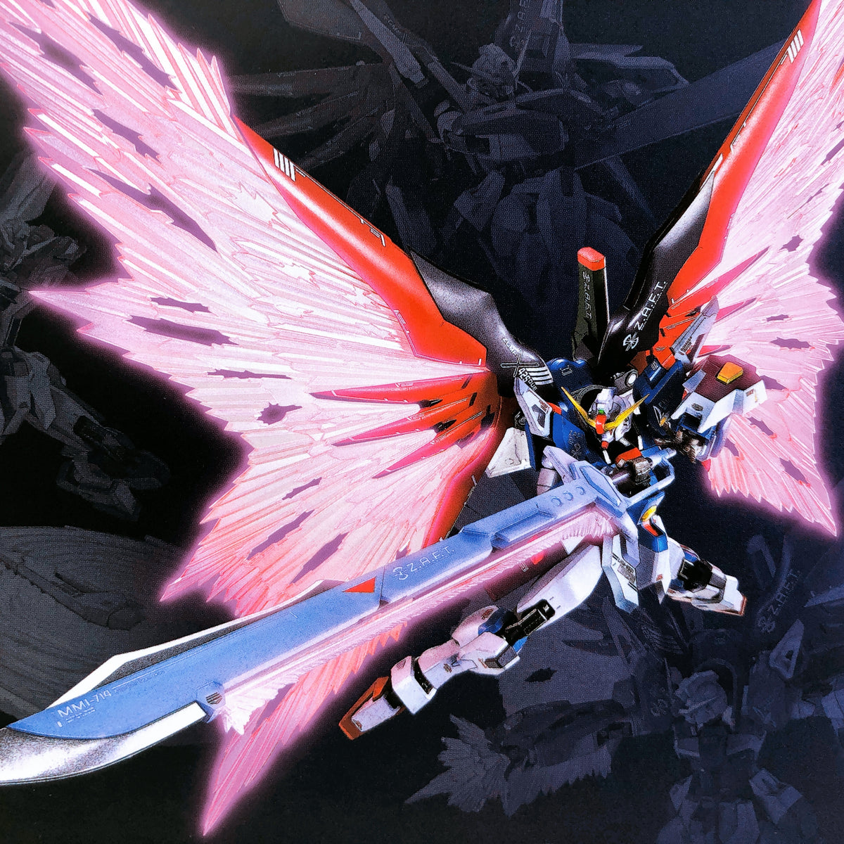 Metal Robot Spirits Destiny Gundam Re:Coordinate & Wing of Light Effect Set
